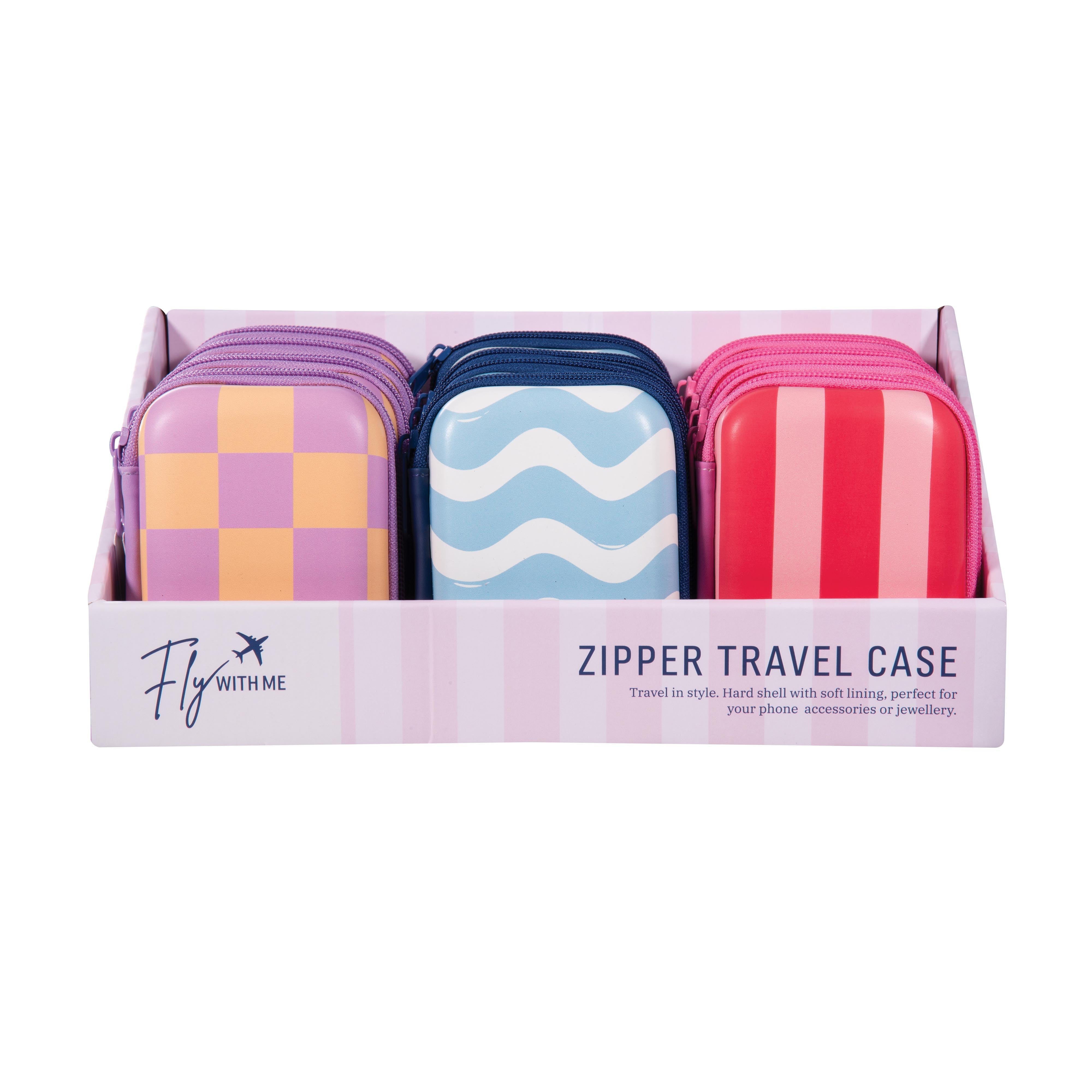 isGift Zipper Travel Case Fly With Me