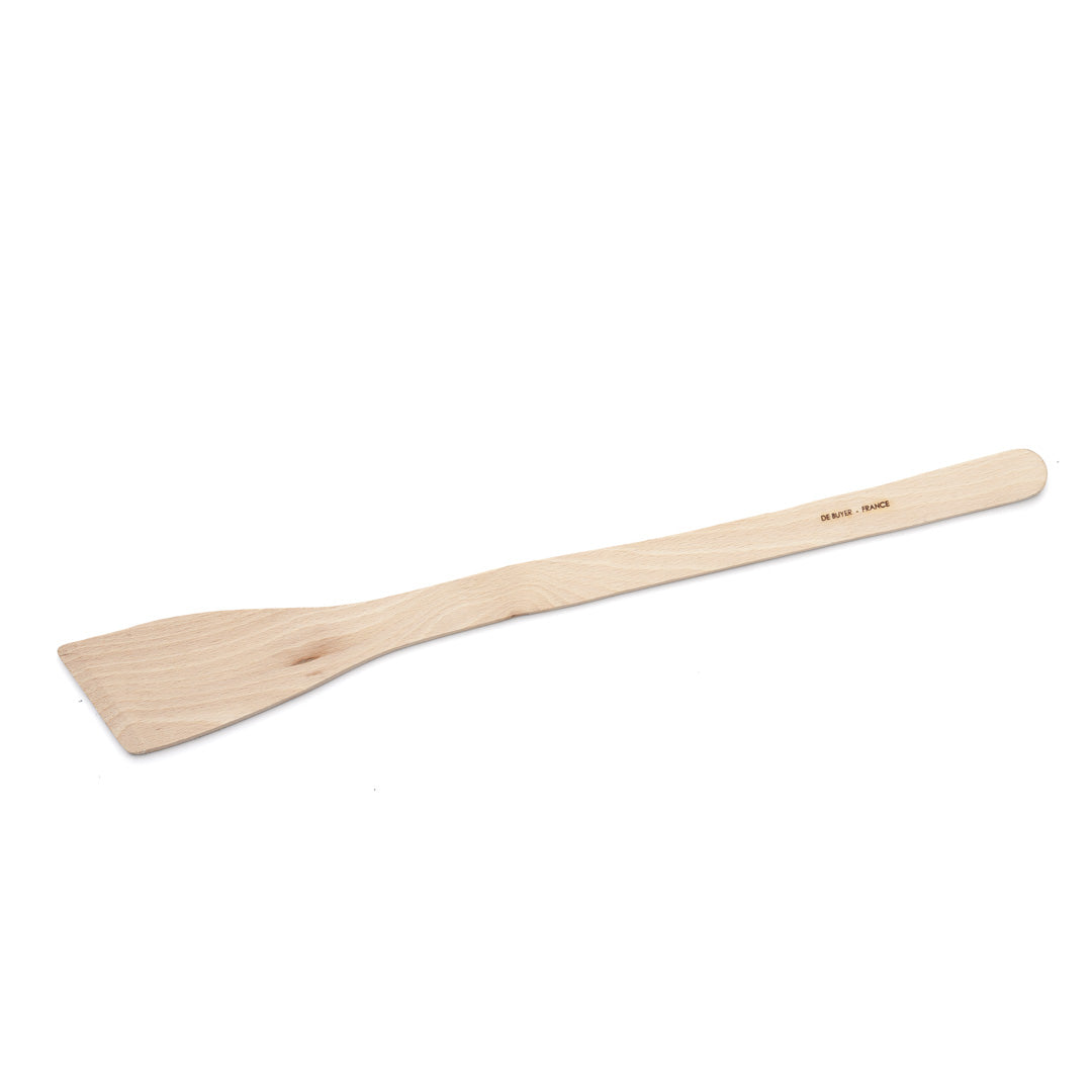 de Buyer B Bois Bevelled Wooden Spatula 40cm