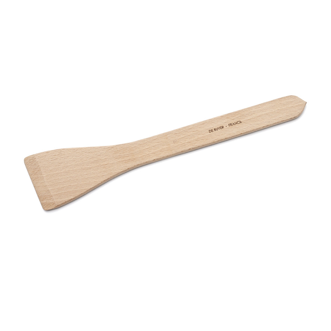 de Buyer B Bois Bevelled Wooden Spatula 25cm