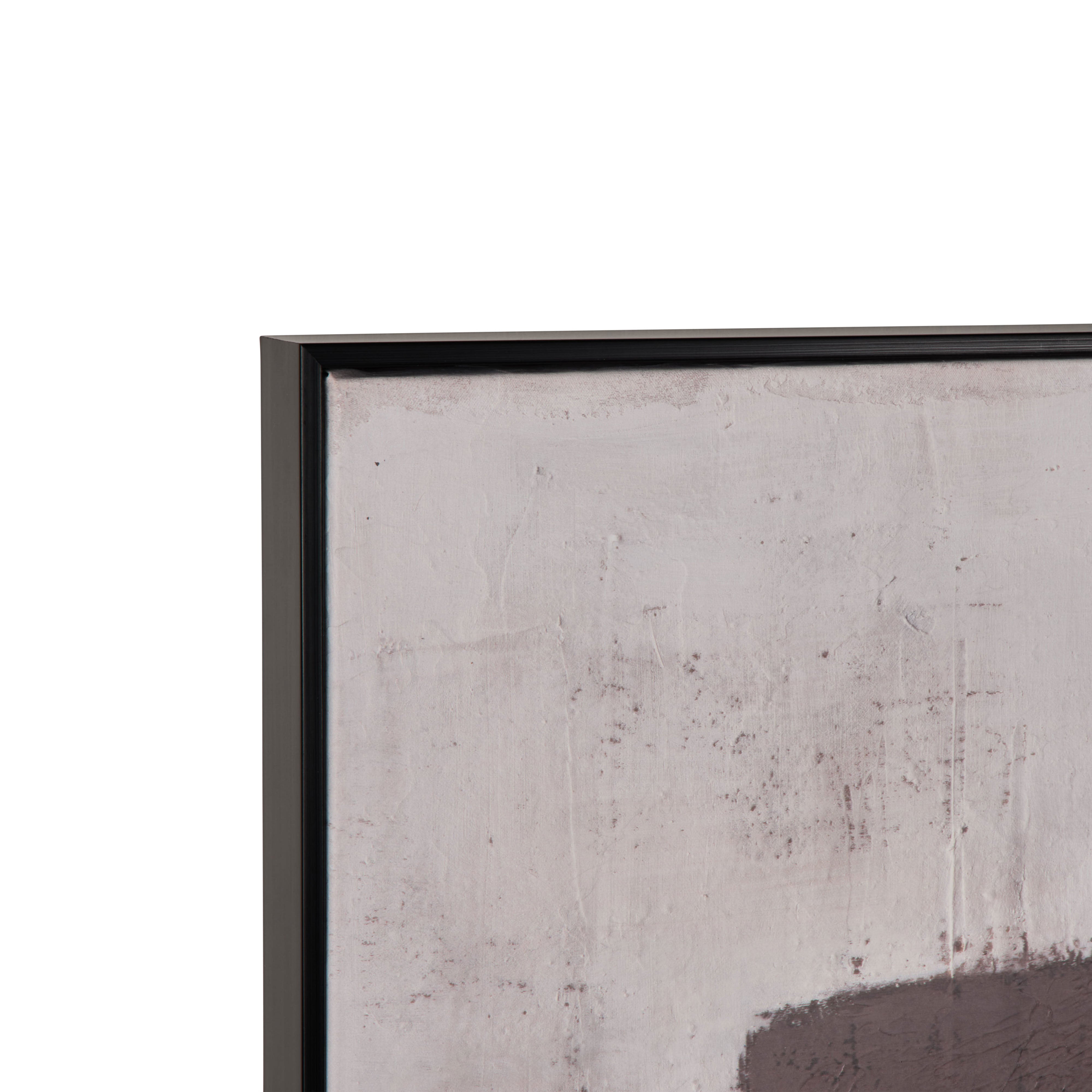 Amalfi Shadowplay Wall Art Off White & Brown