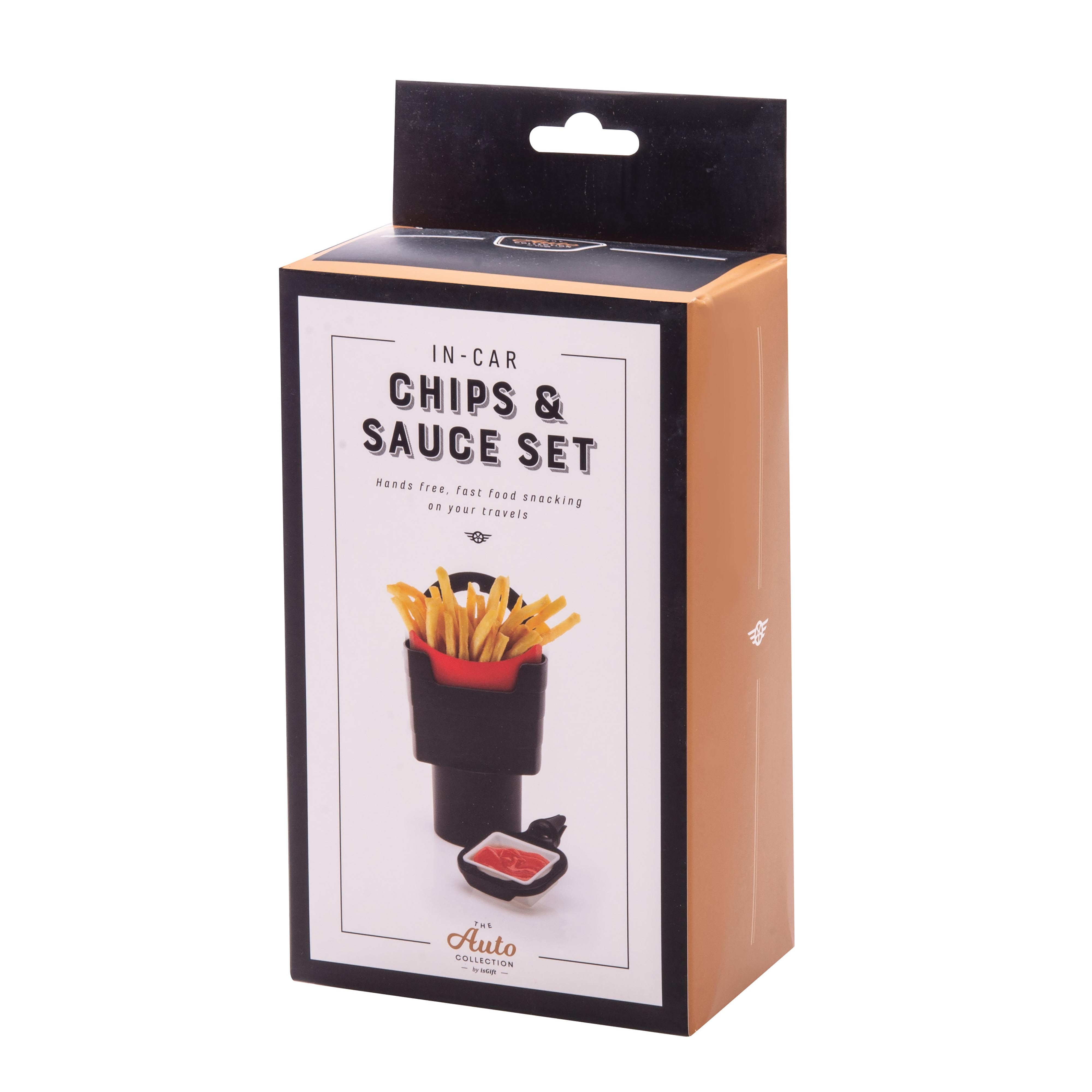 Maverick Car Chip and Sauce Holder Black