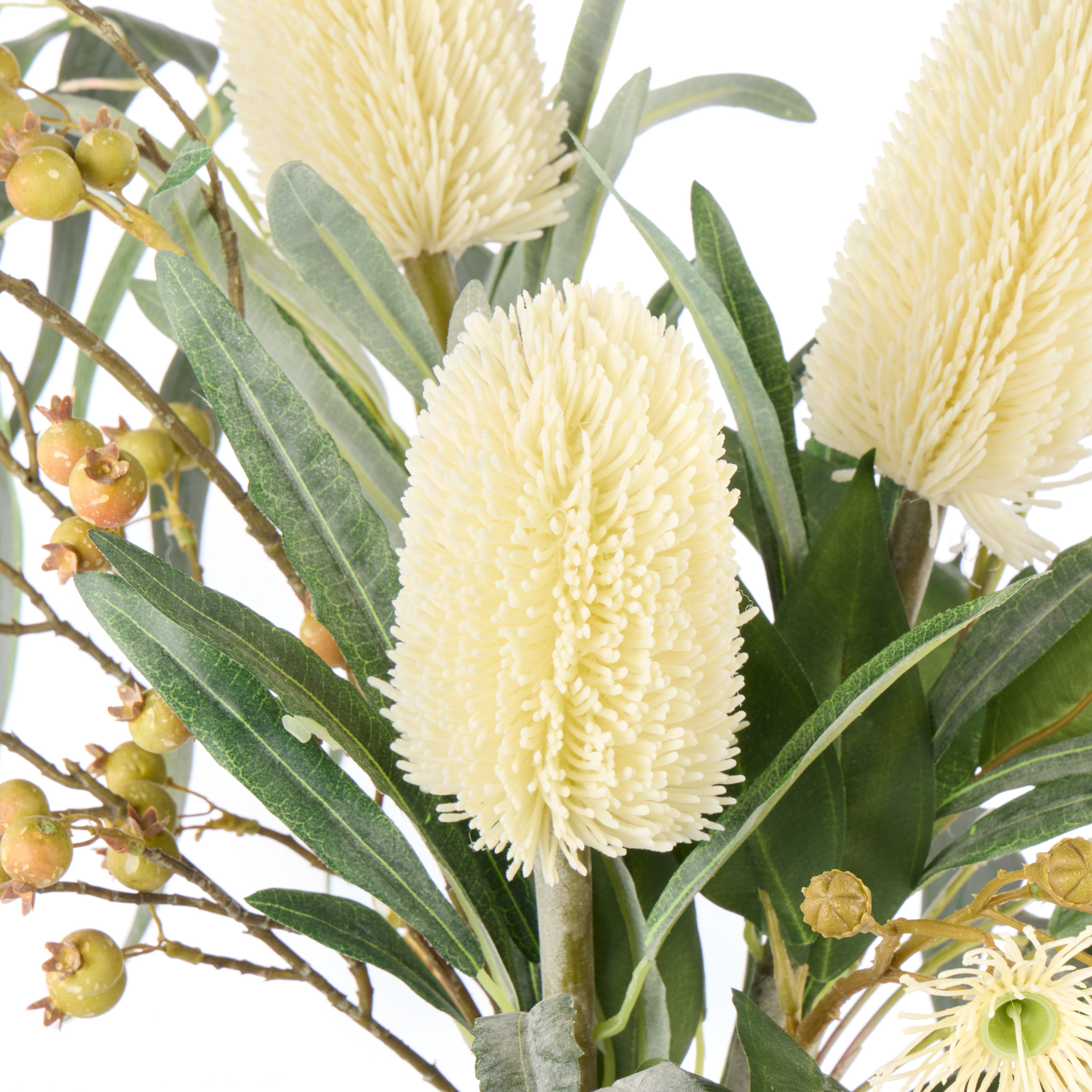 Rogue Banksia Eucalyptus Mix - Rachel Vase