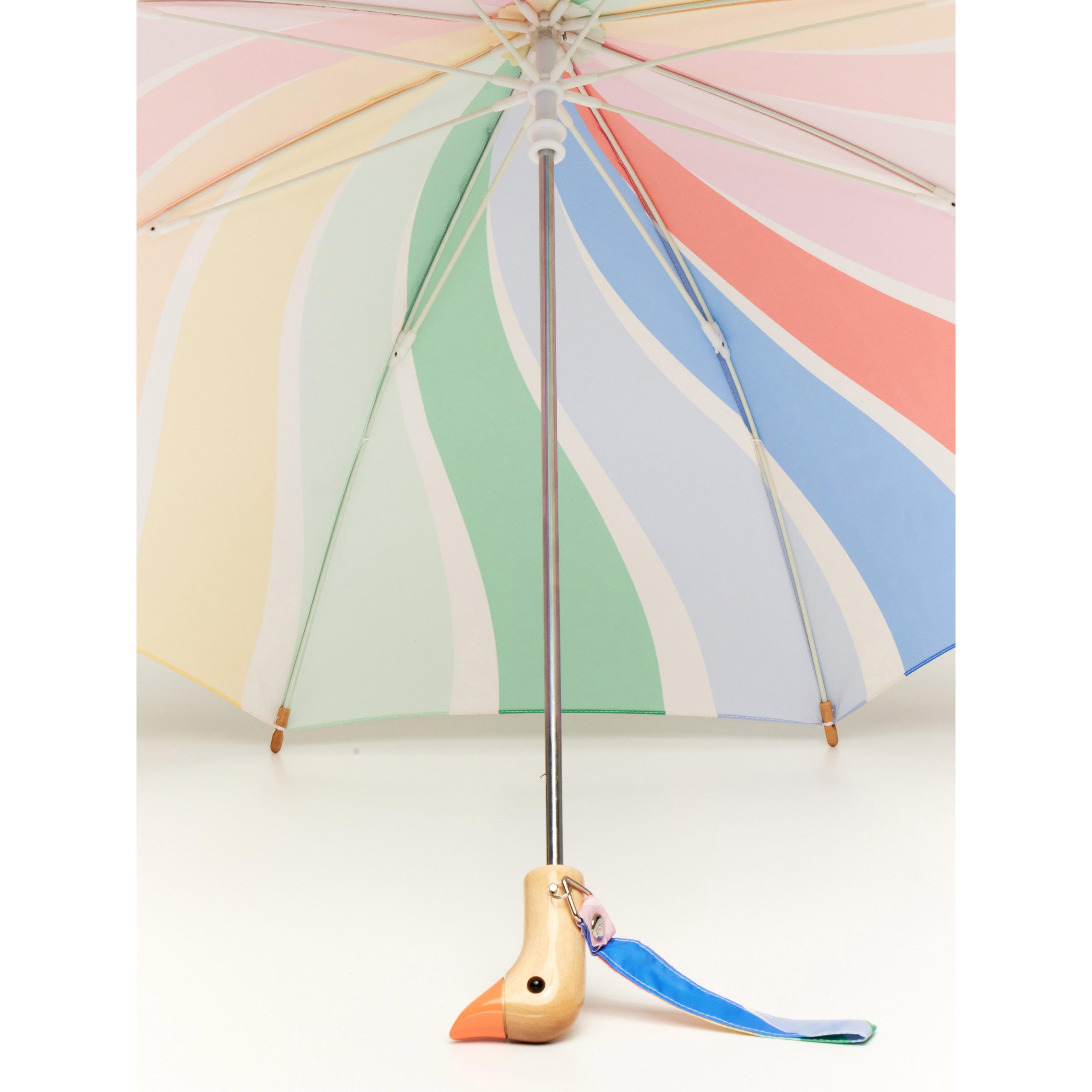 Original Duckhead x Meri Meri Duckling Umbrella Rainbow Multi-Coloured