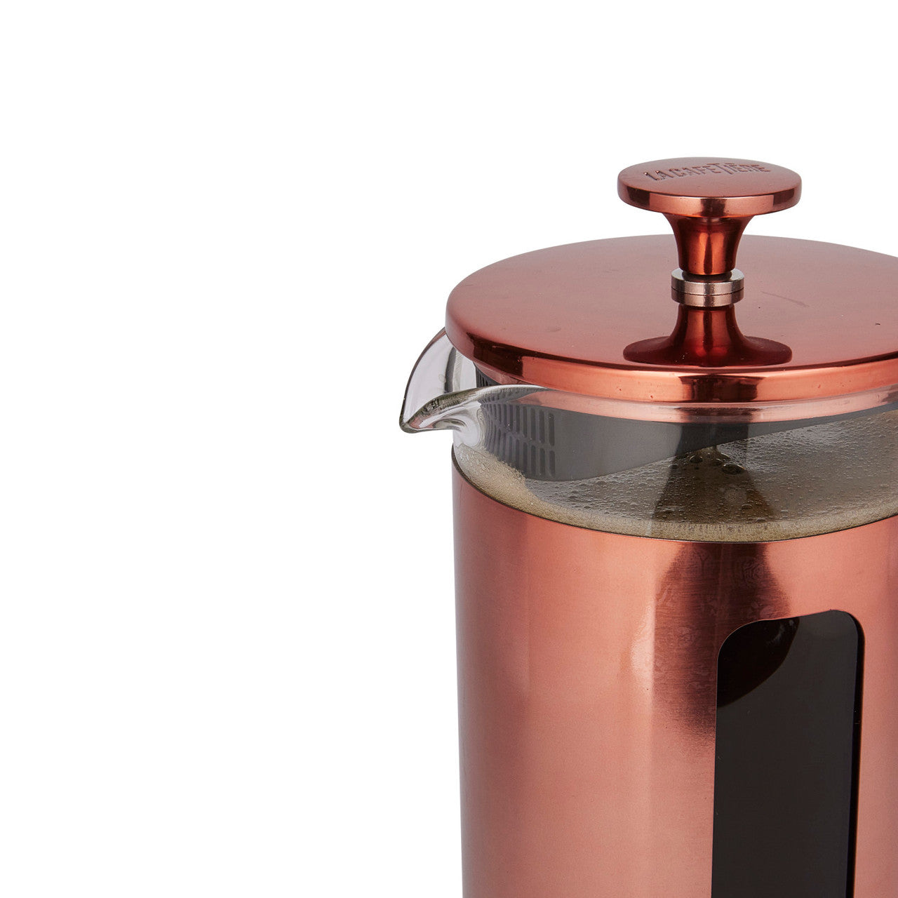 La Cafetière Pisa Stainless Steel Cafetière 8 Cup / 1L (Copper)