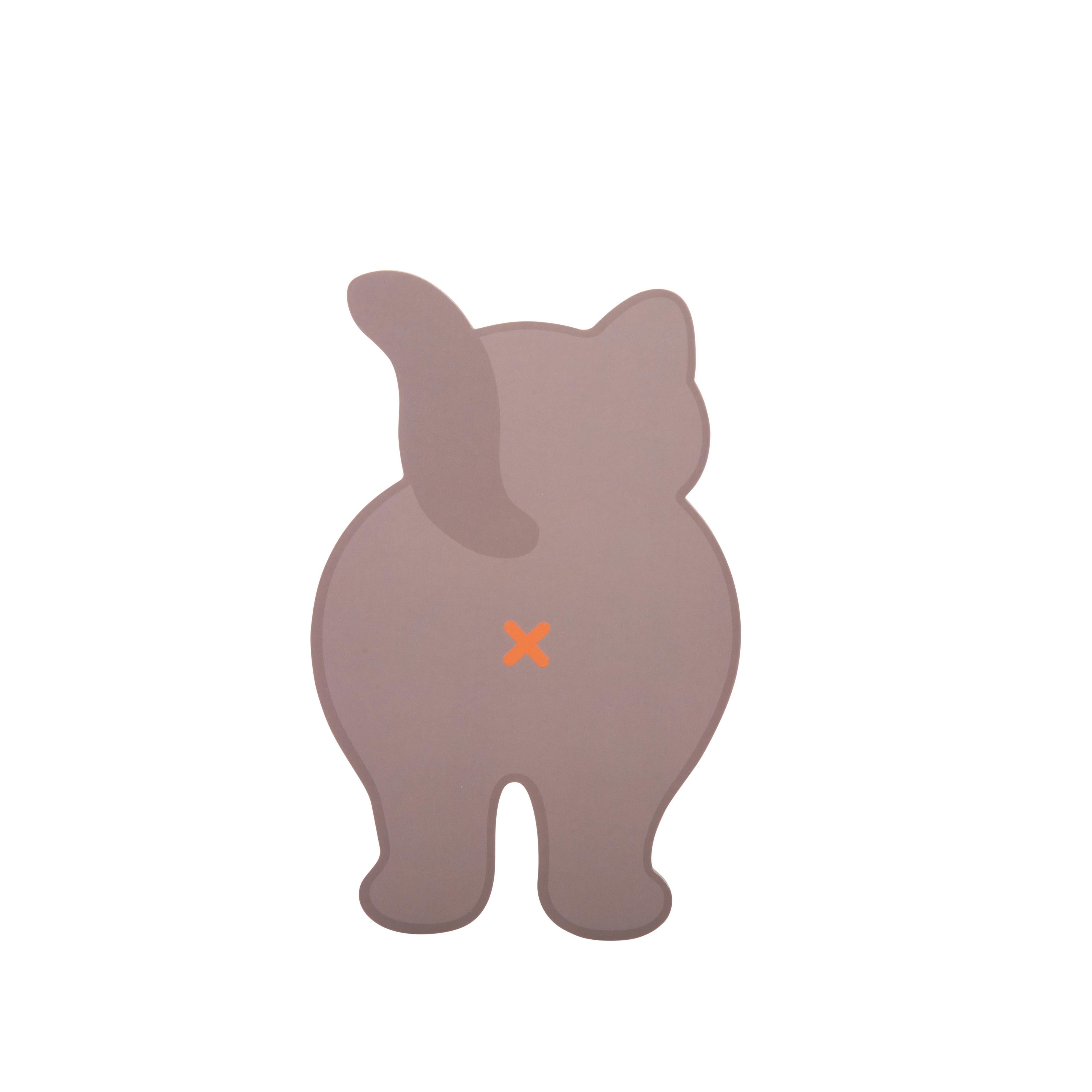 NPW Cat Bum Coasters 4 Piece Set