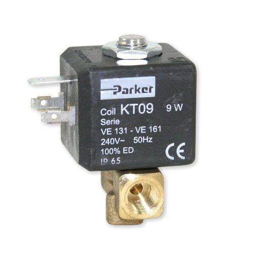 Parker 2 Way Solenoid Valve 1/8" with Coil