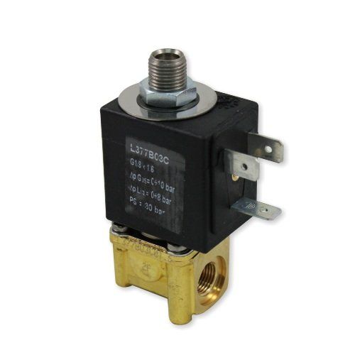 Sirai 3 Way Solenoid Valve 1/8" with Coil