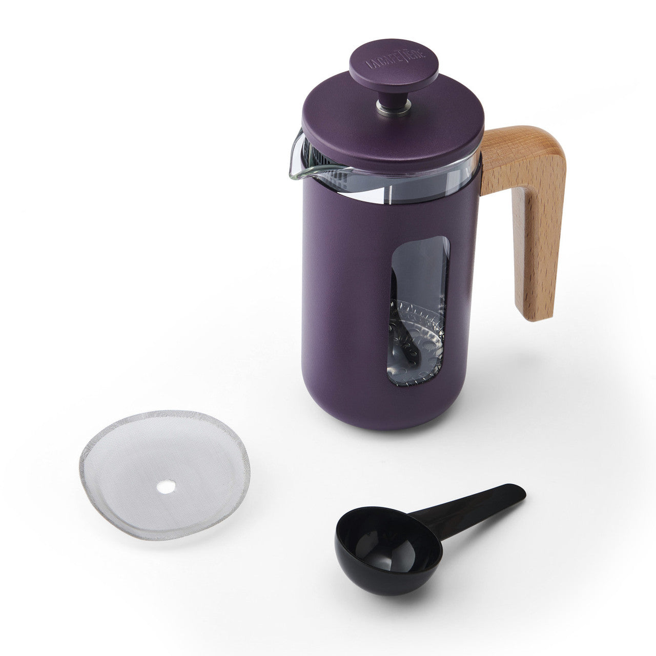 La Cafetière Pisa Stainless Steel Cafetière 3 Cup / 350ml (Purple)