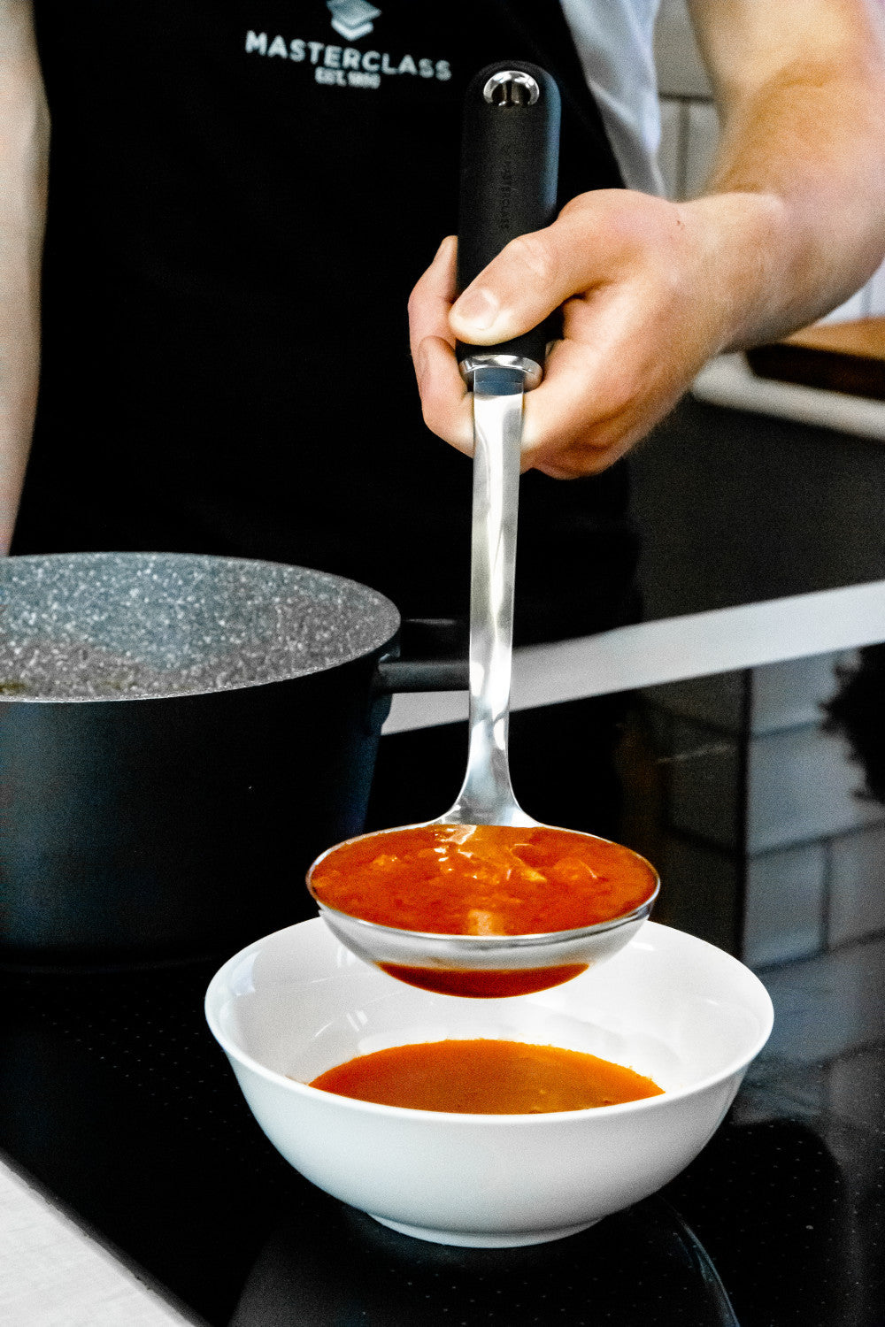 MasterClass Soft Grip Stainless Steel Ladle