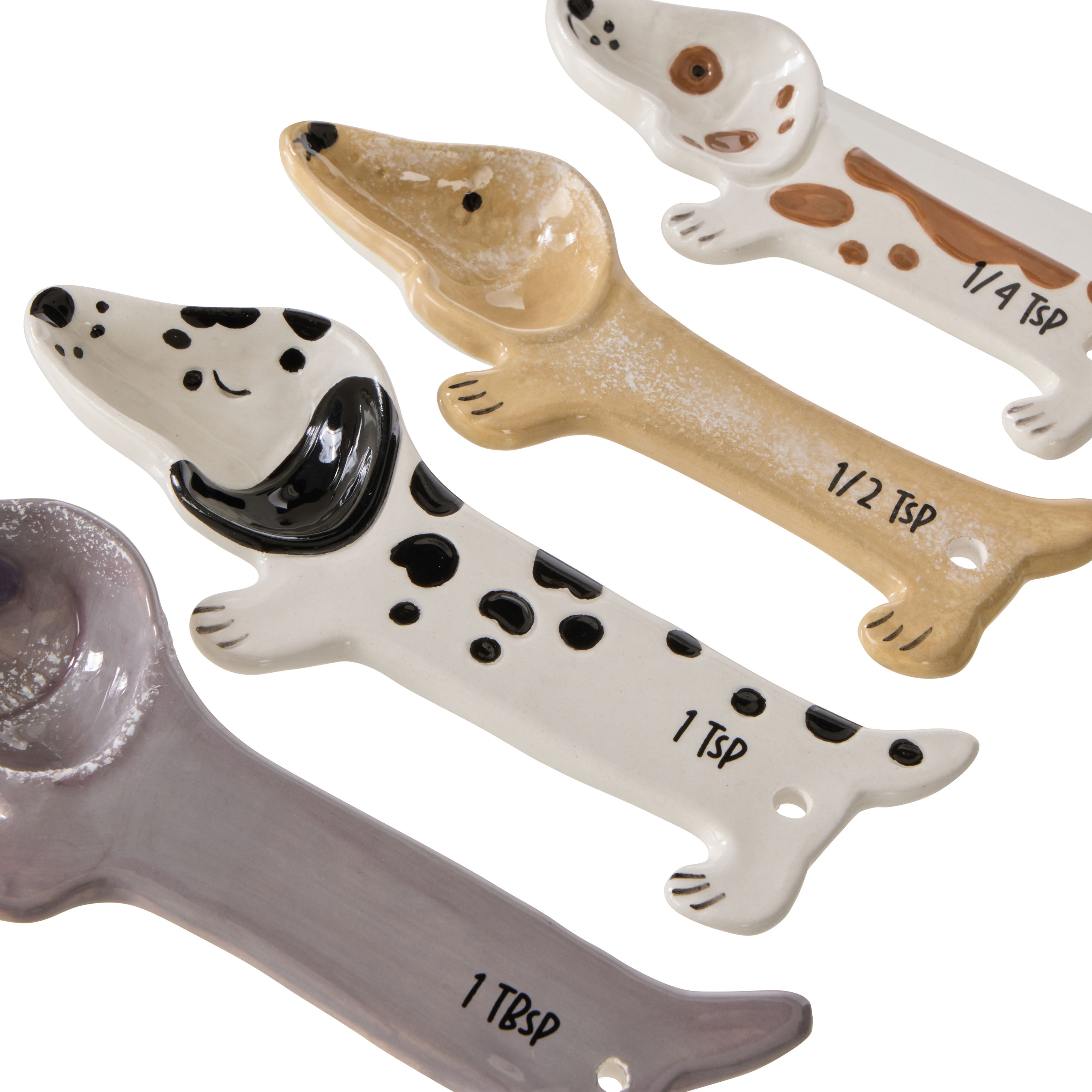 Davis & Waddell Pawwfect Measuring Spoons Mixed