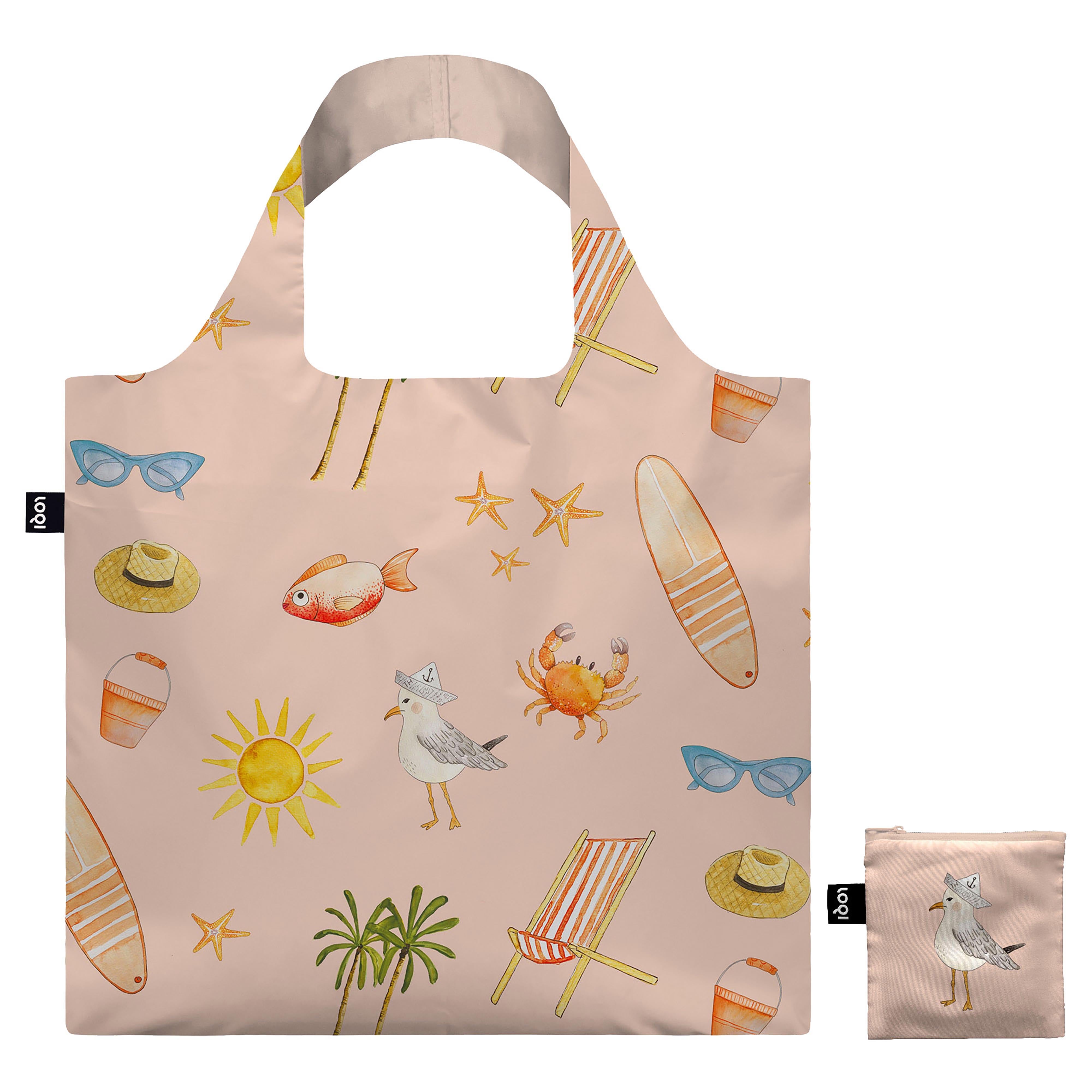 LOQI Sylvia Harvey Walker Seagull Tote Bag