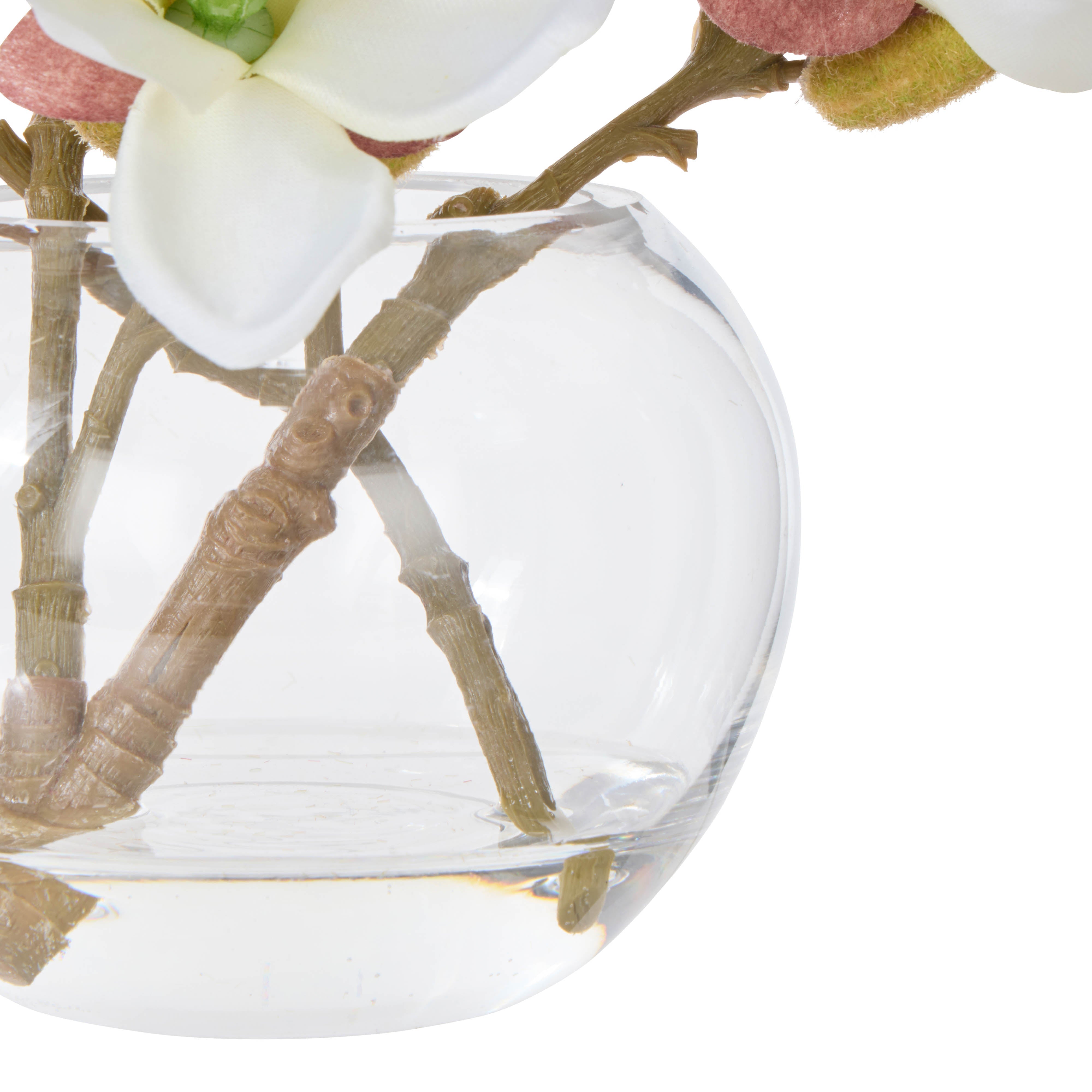 Rogue Mini Magnolia - Sphere Vase White 16cm