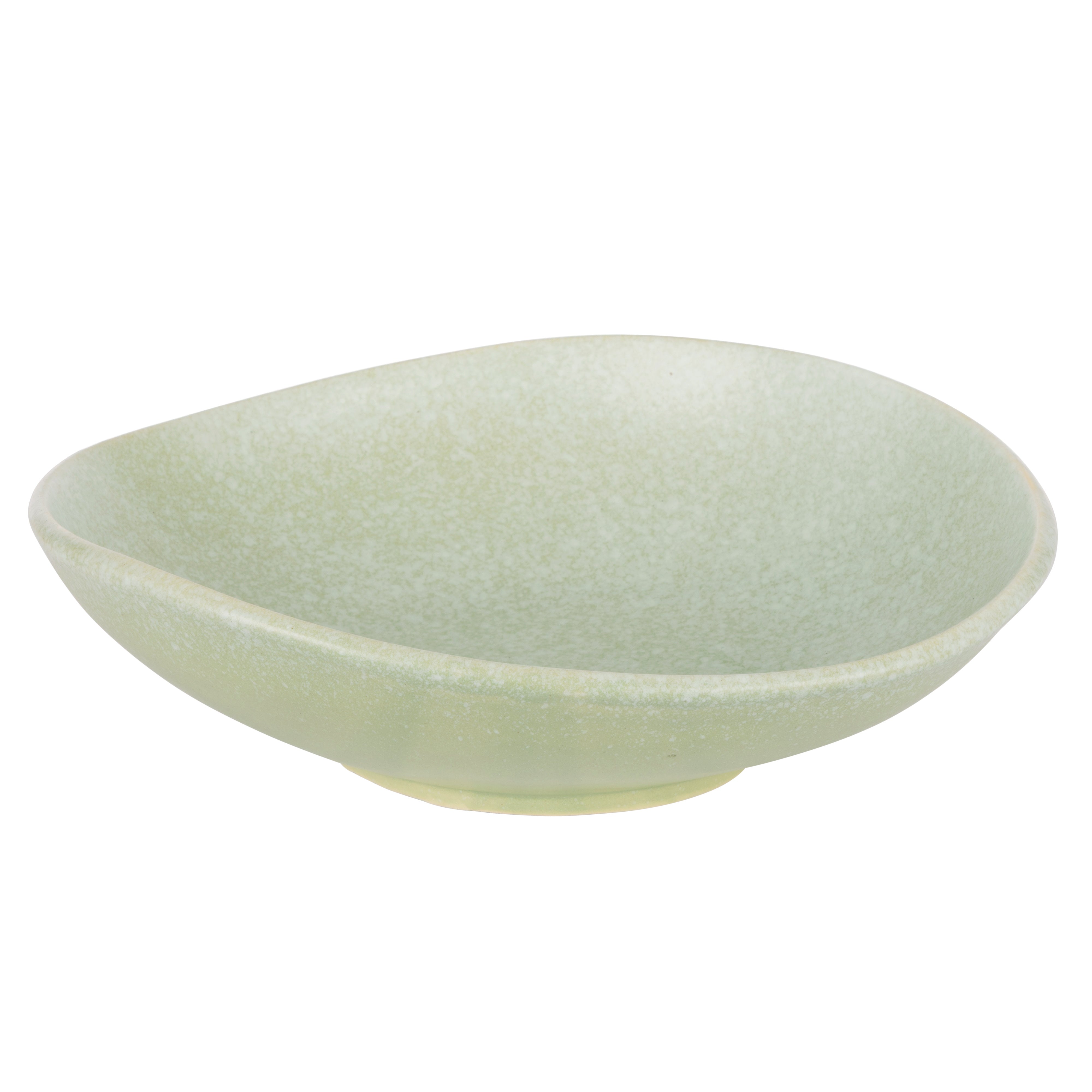 Davis & Waddell Greta Porcelain Raised Serving Plate Large Mint Green