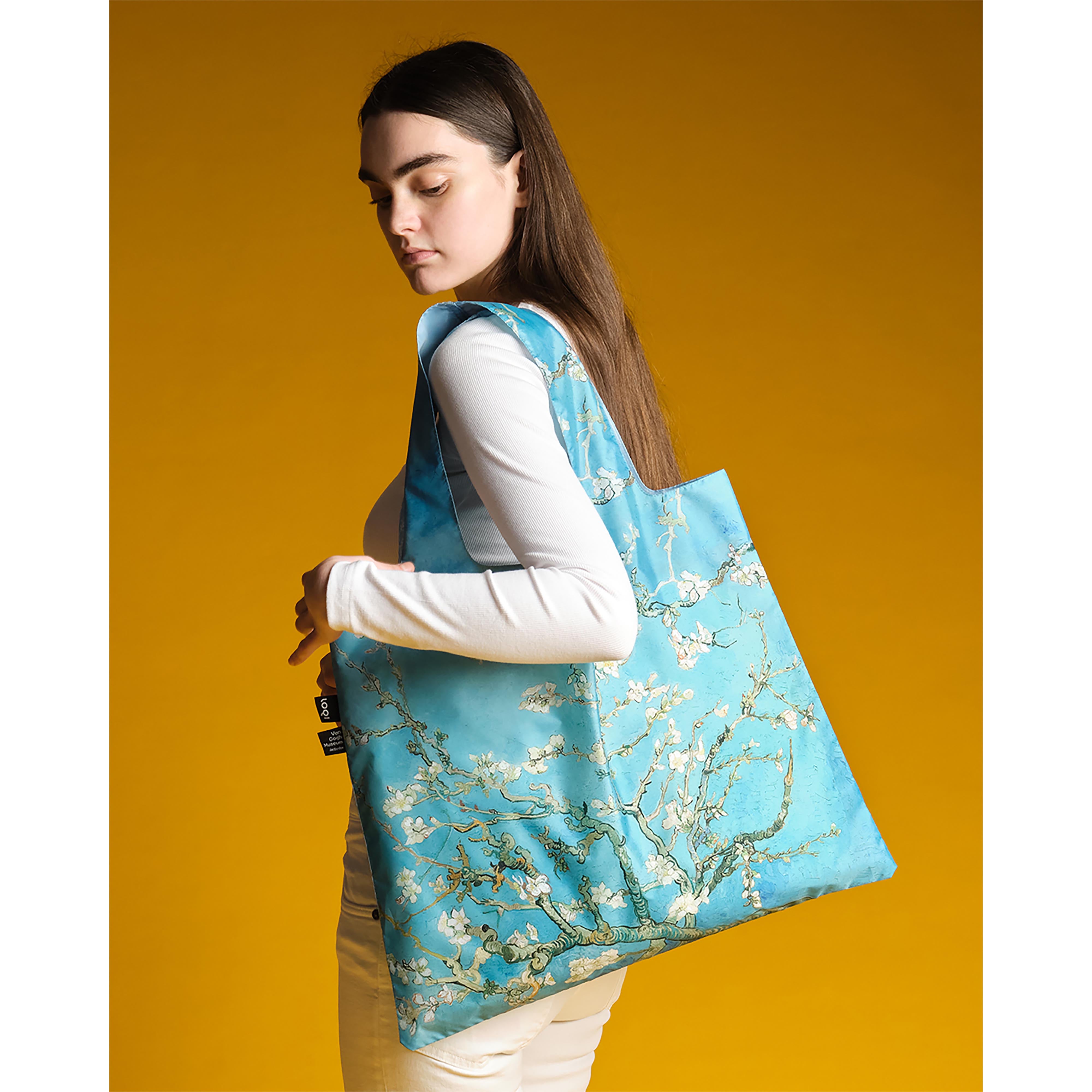 LOQI Van Gogh Almond Blossom Tote Bag