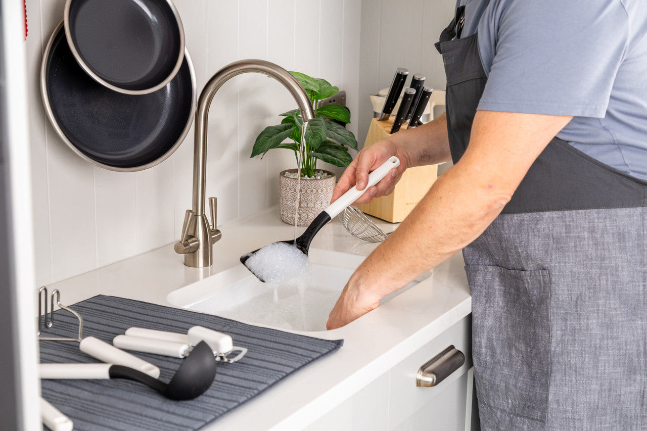 KitchenAid Sink Drying Mat Set of 2 (Charcoal Grey)
