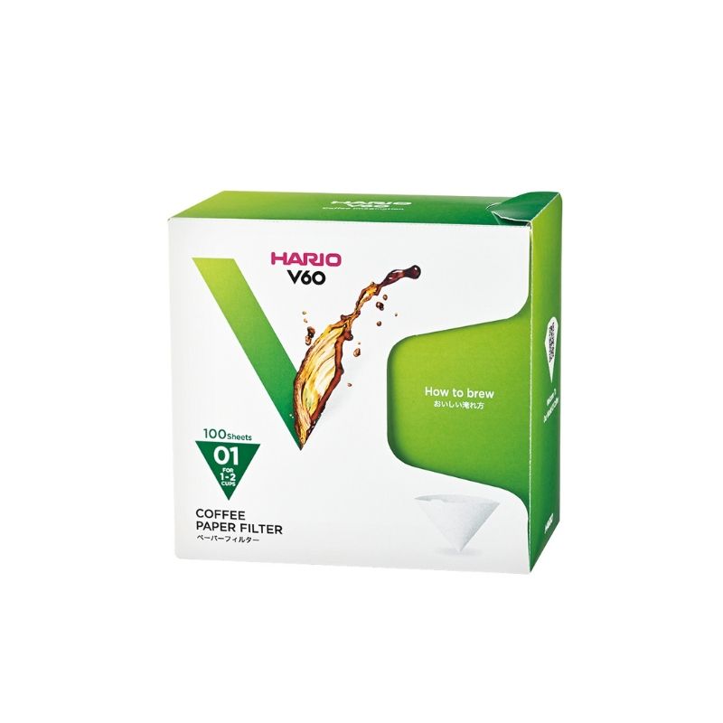 Hario V60 Paper Filter 01 Box (100pk)