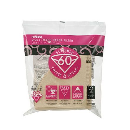 Hario V60 Paper Filter 02 Natural (100pk)
