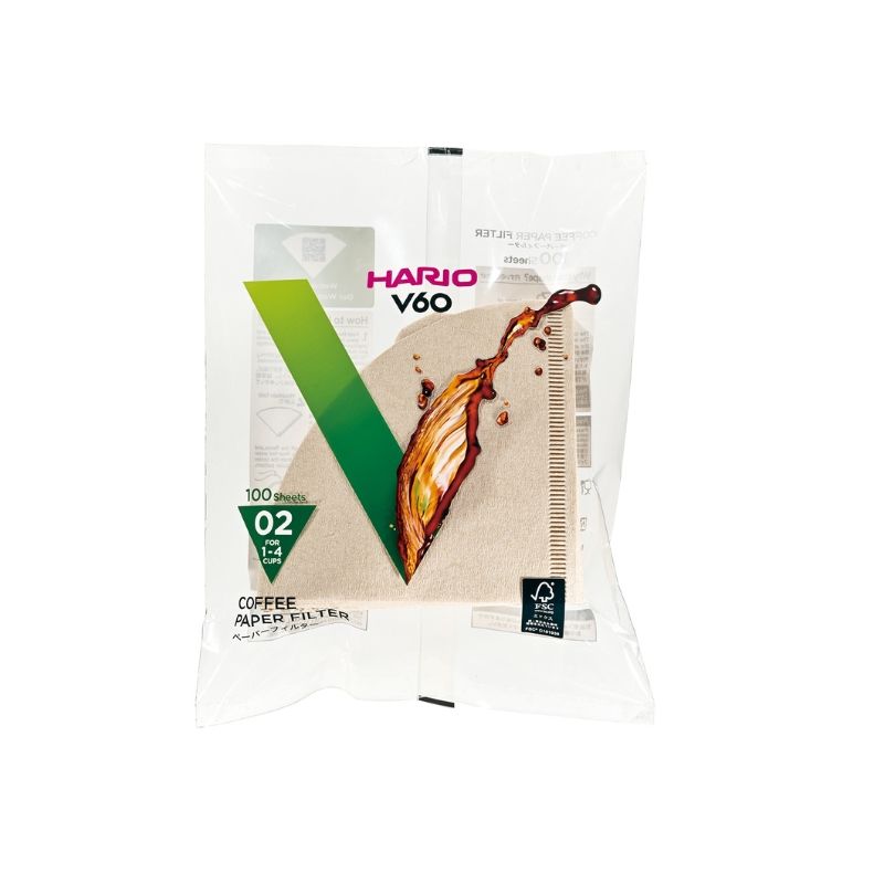 Hario V60 Paper Filter 02 Natural (100pk)