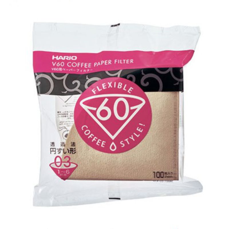 Hario V60 Paper Filter 03 Natural (100pk)
