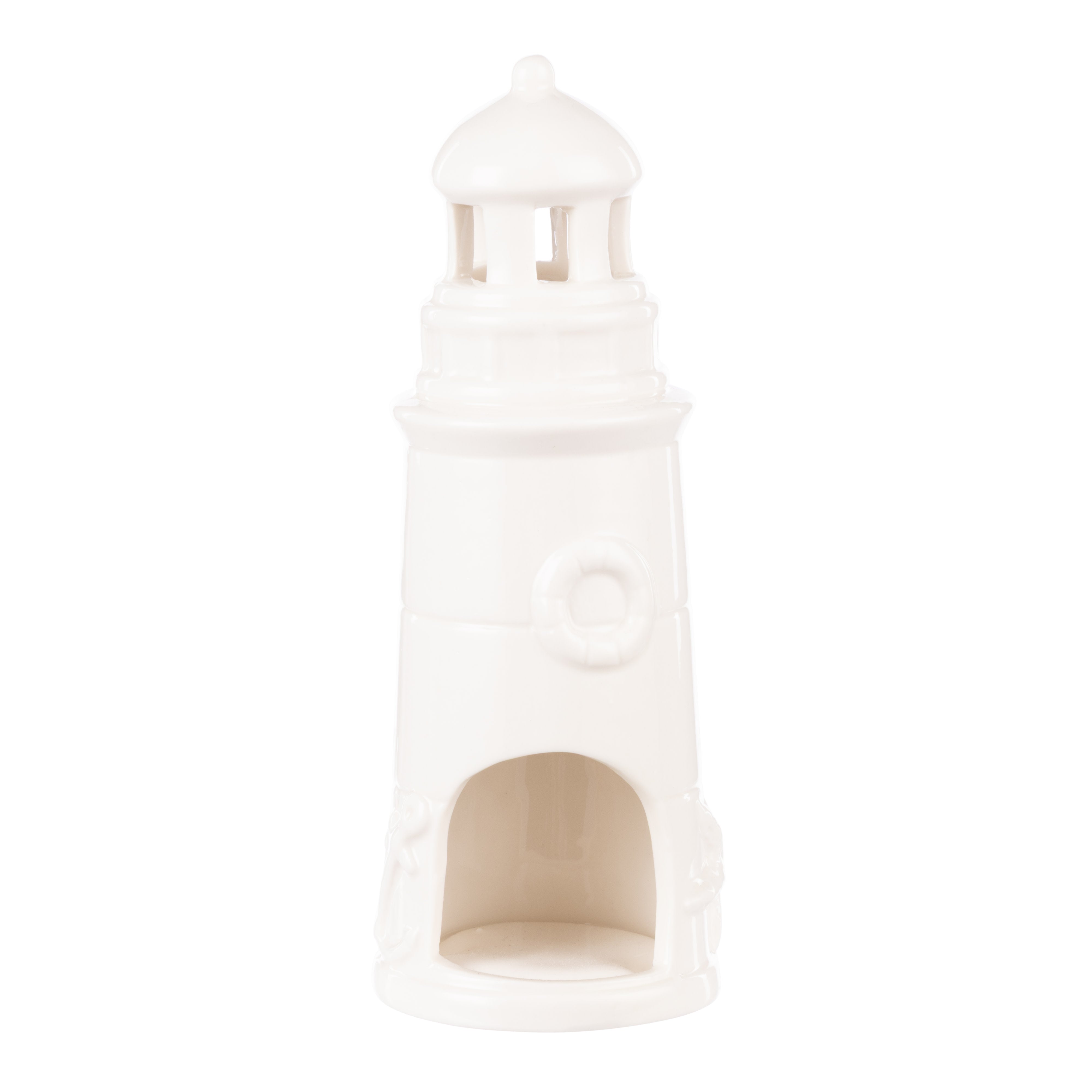 Emporium Landry Tealight Holder White Gloss
