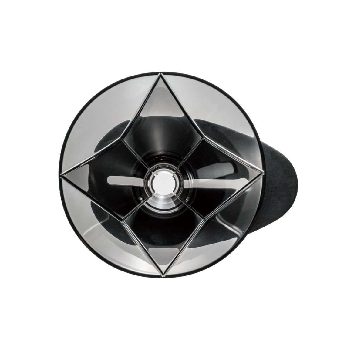 Hario V60 One Pour Dripper Mugen - Clear Black