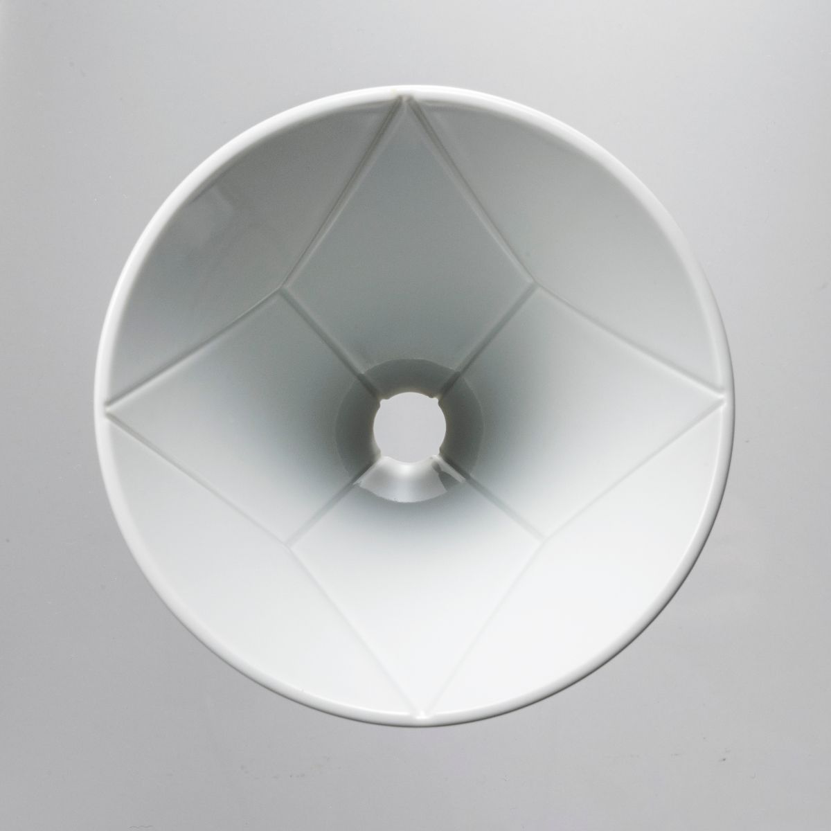 Hario V60 One Pour Dripper Mugen Ceramic - White