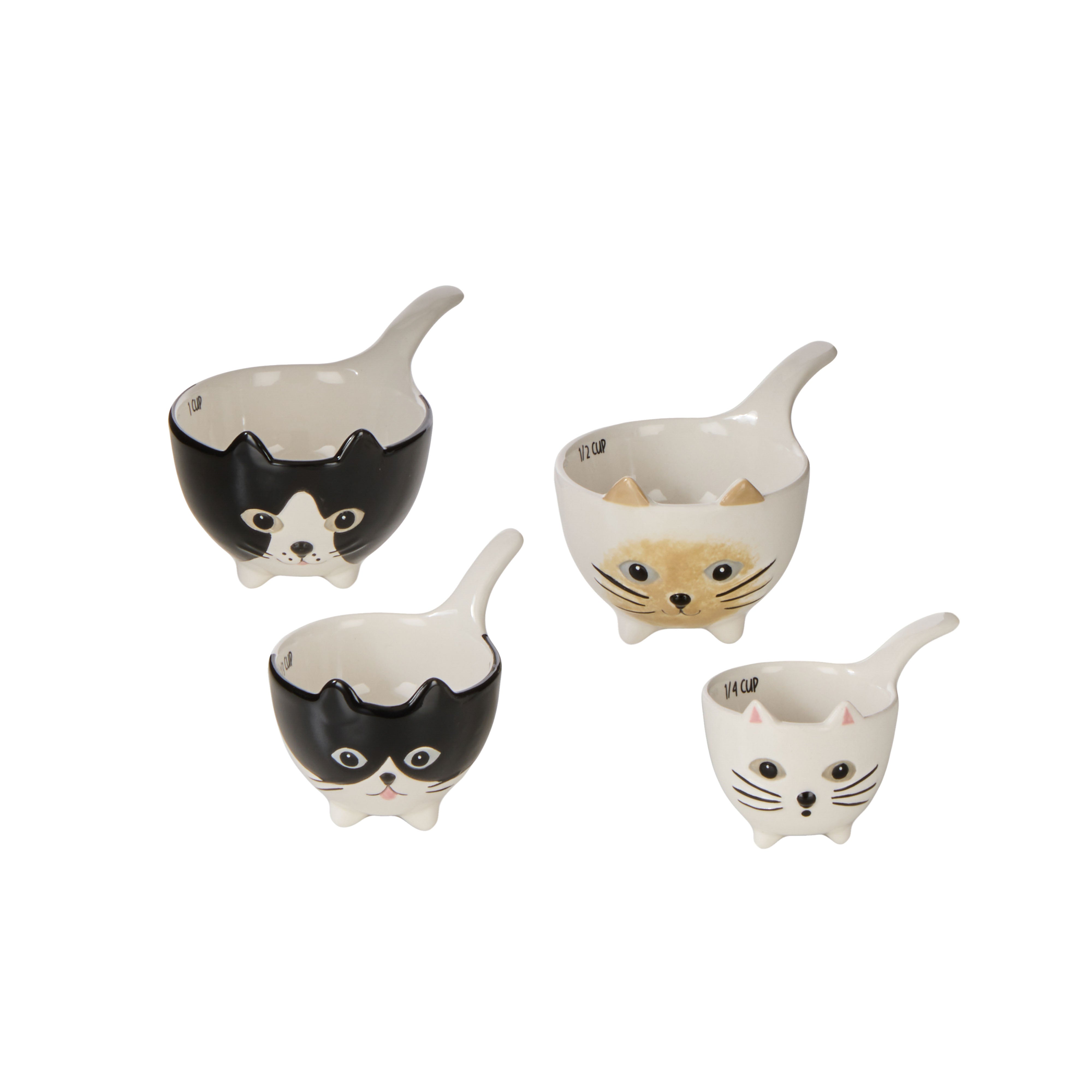 Davis & Waddell Whiskers Measuring Cups Assorted Colour