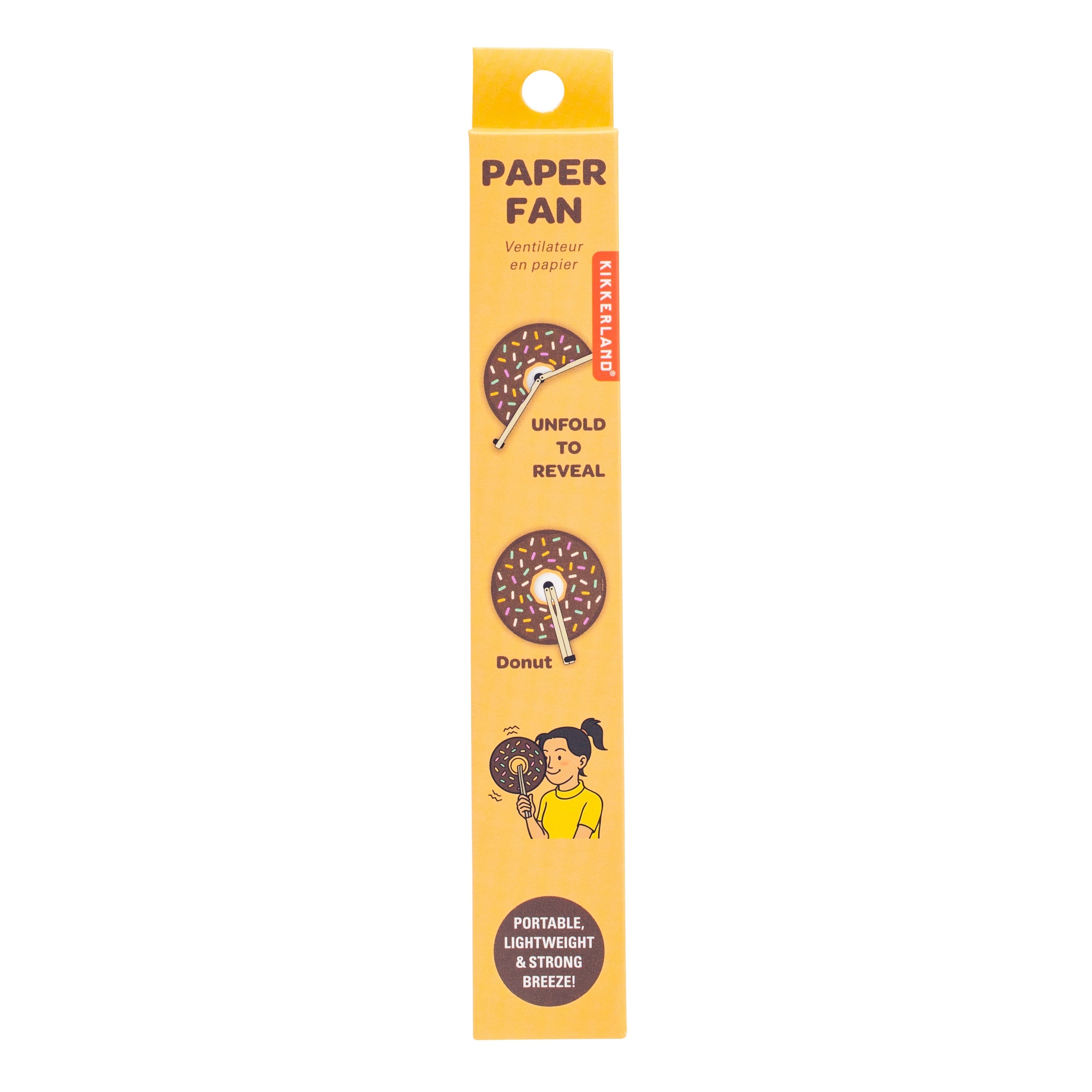 Kikkerland Food Fans Assorted