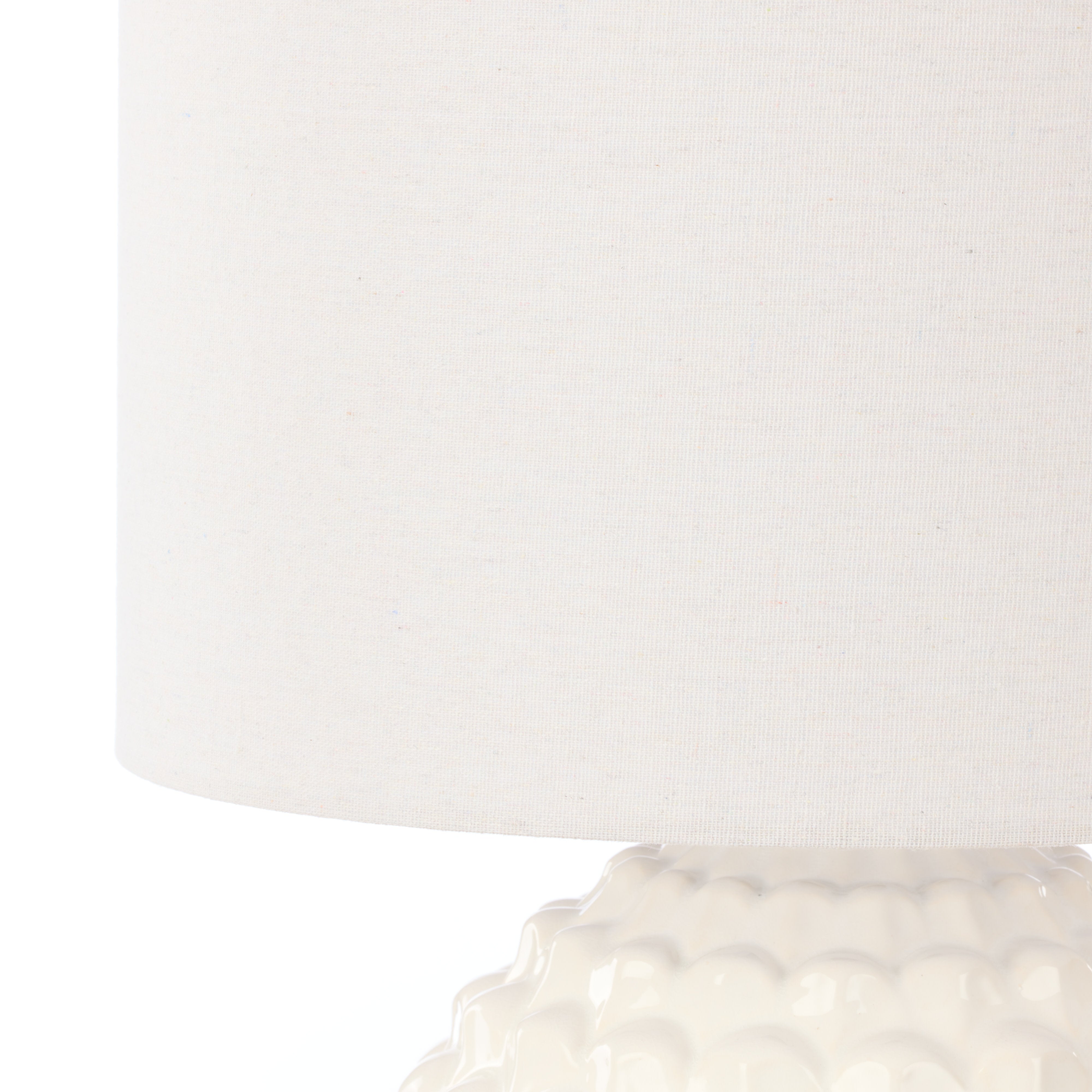 Society Home Macy Table Lamp White & Natural 58.5cm