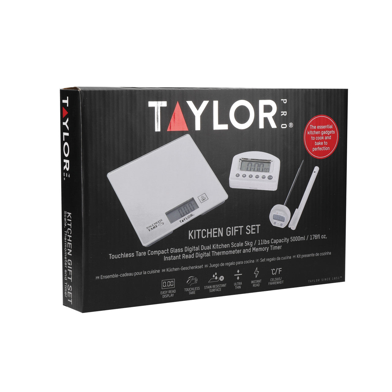 Taylor Pro Kitchen Weighing & Measuring Set