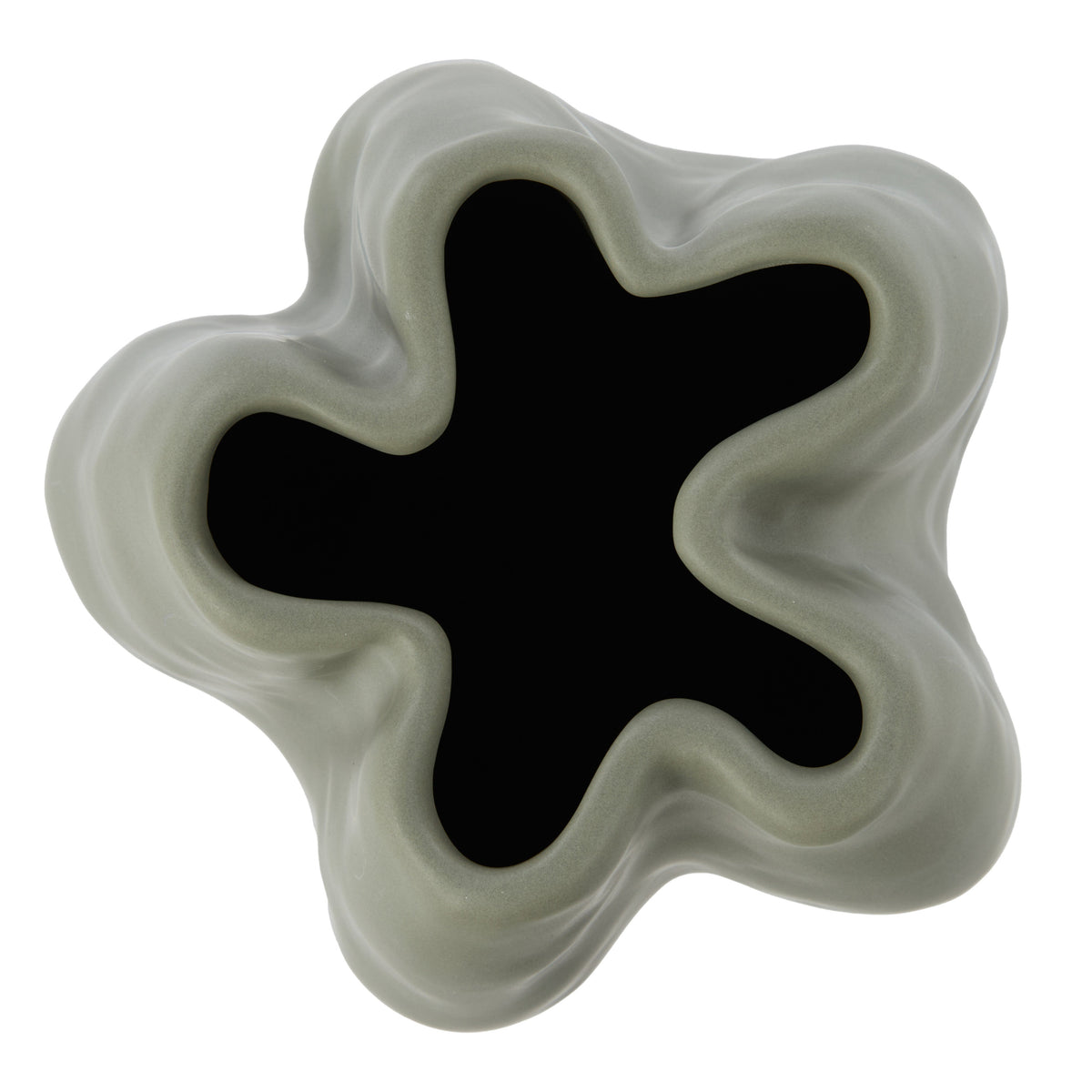 Amalfi Fluid Vase Small Green