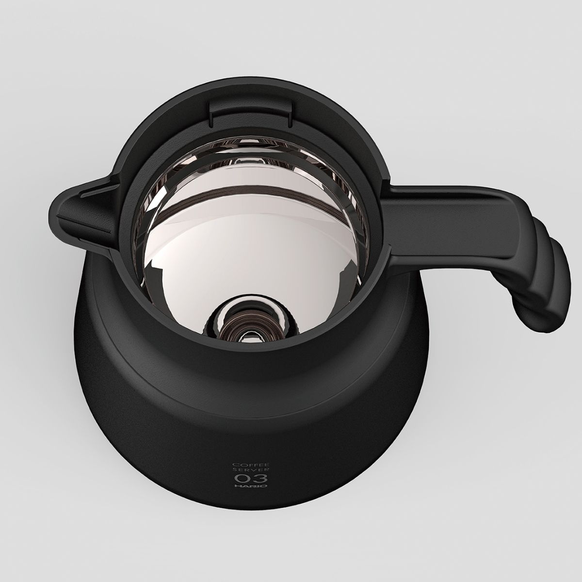 Hario V60 Insulated Stainless Steel Server Plus 800ml - White