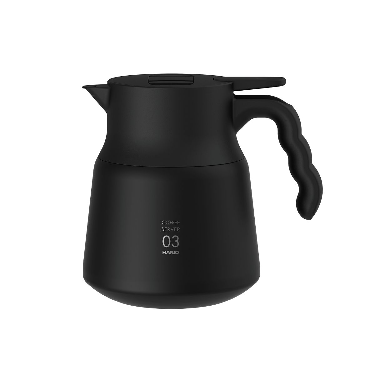 Hario V60 Insulated Stainless Steel Server Plus 800ml - Black
