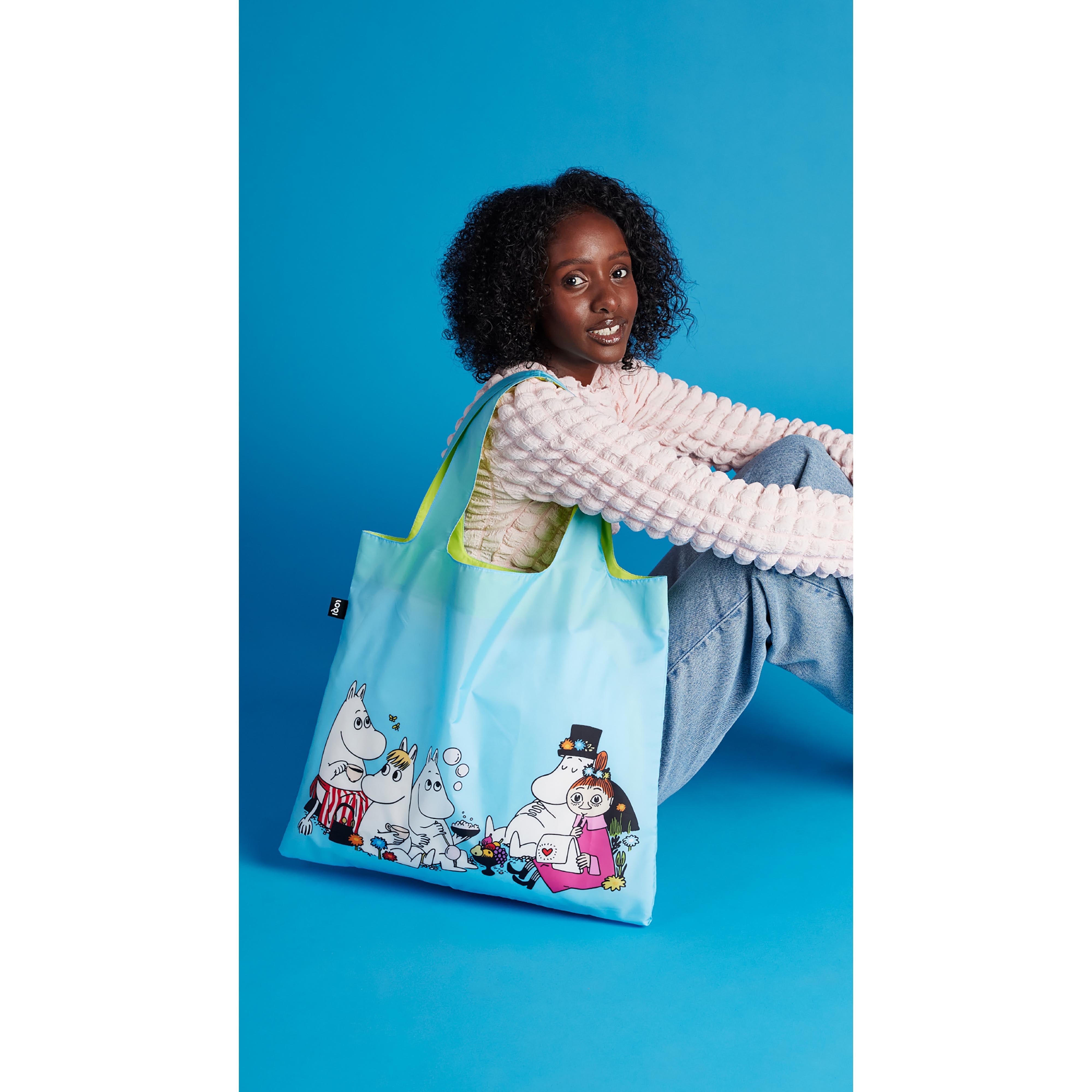 LOQI Moomin Family Tote Bag