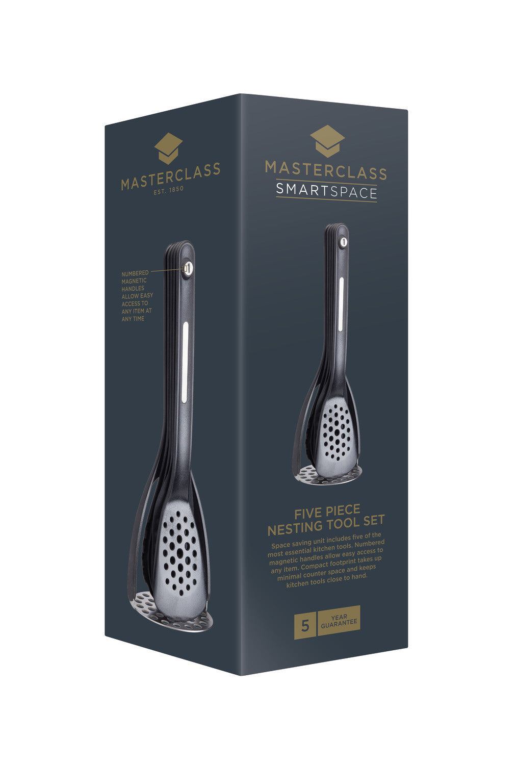 MasterClass Smart Space Nesting Tool Set 5 Piece
