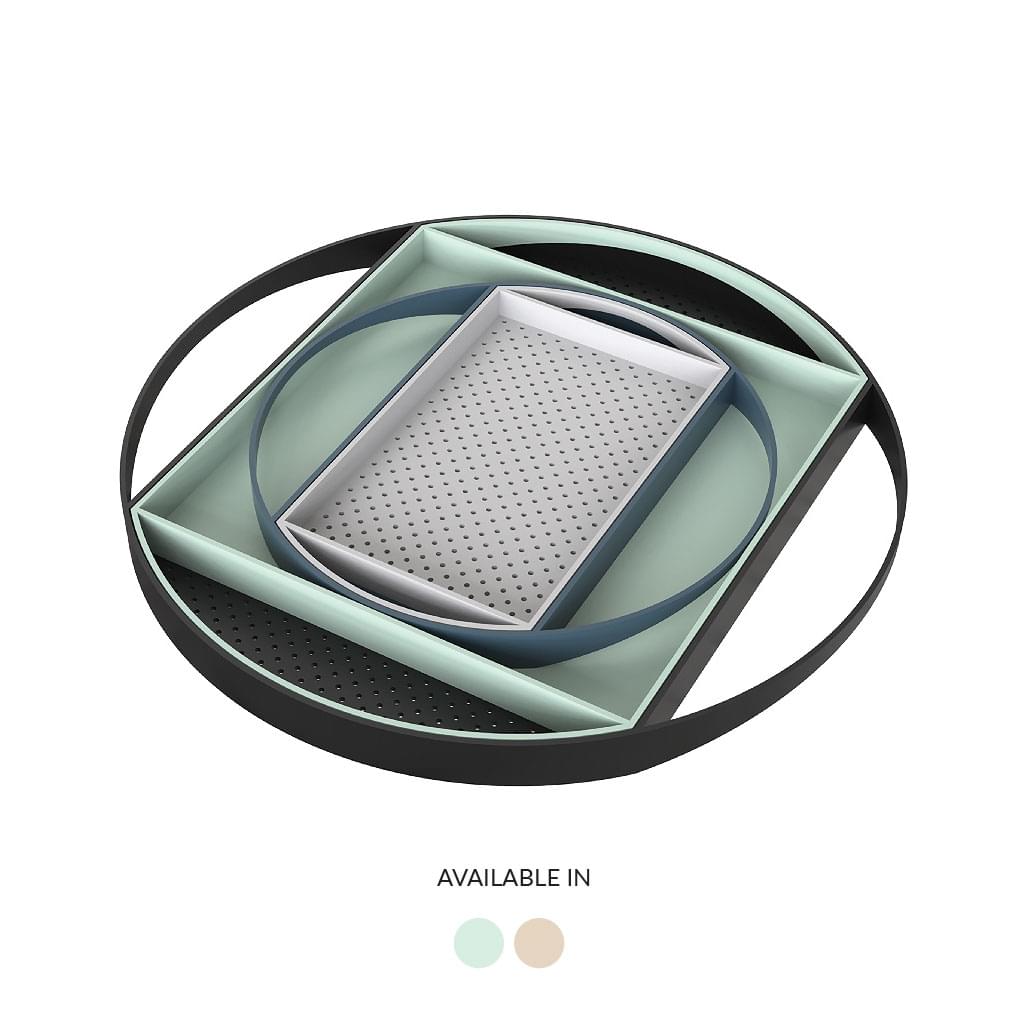 Vigar 4 in 1 Nested Serving Trays