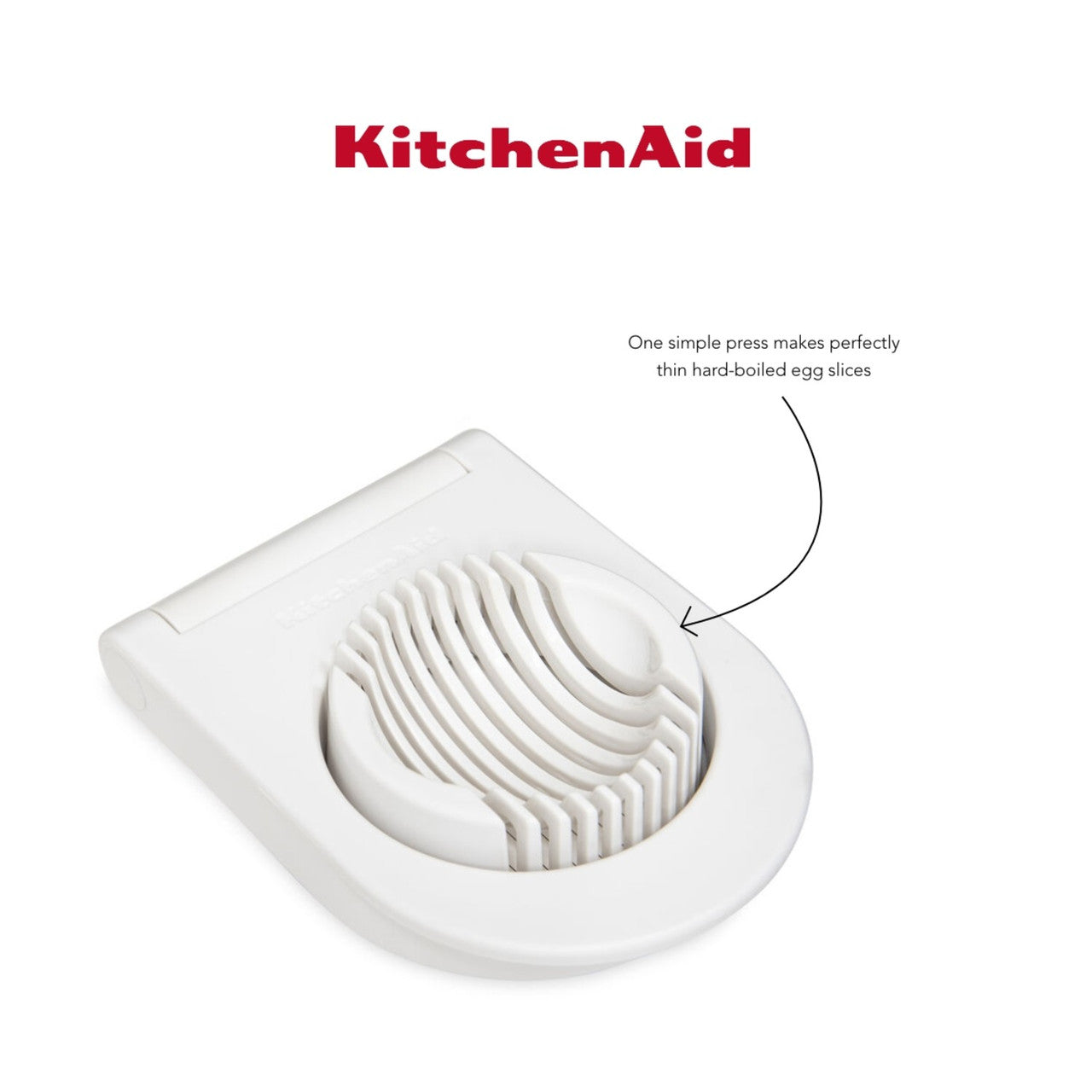 KitchenAid Stainless Steel Egg Slicer (White)