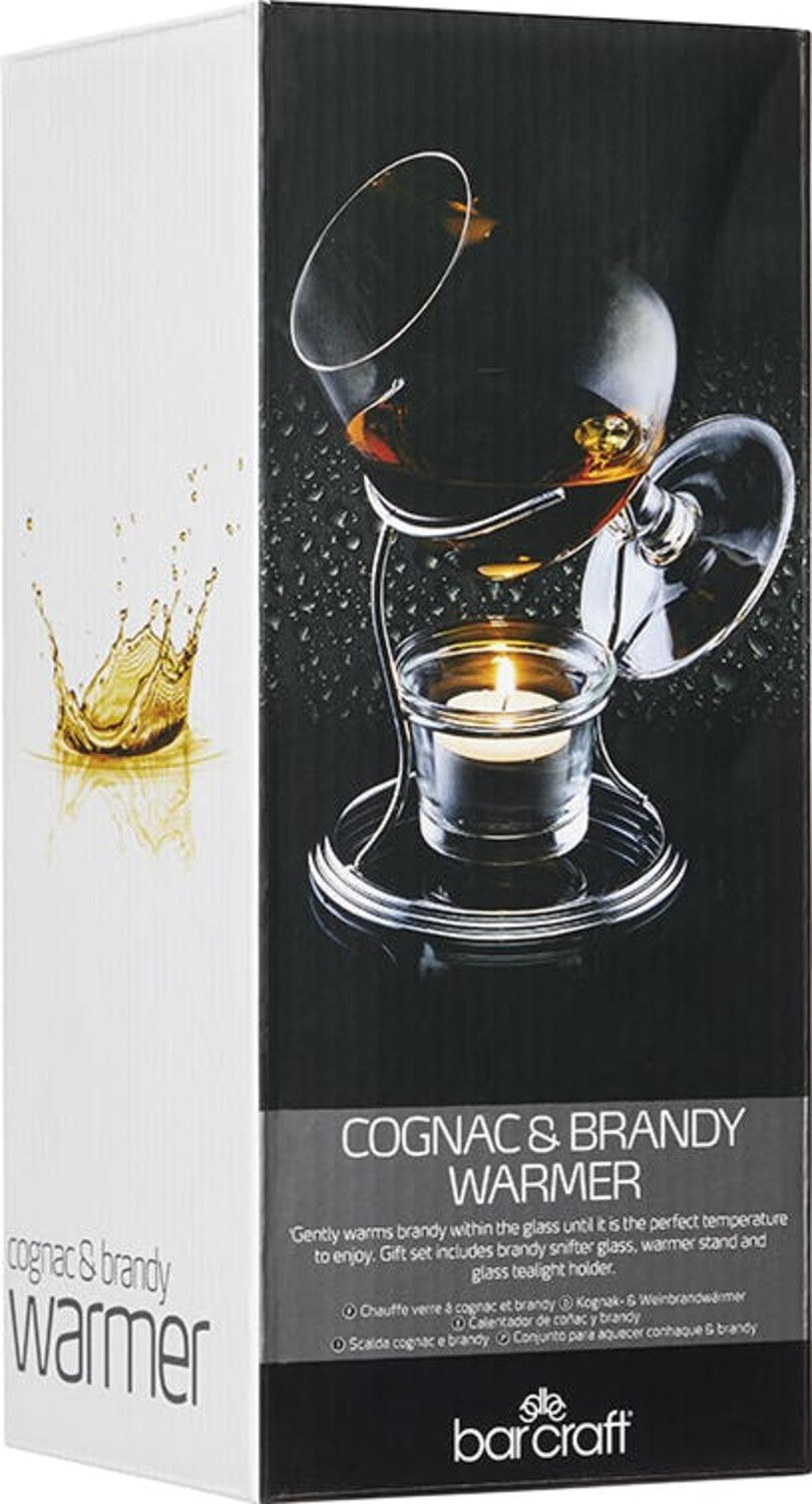 BarCraft Brandy & Cognac Warmer Gift Set