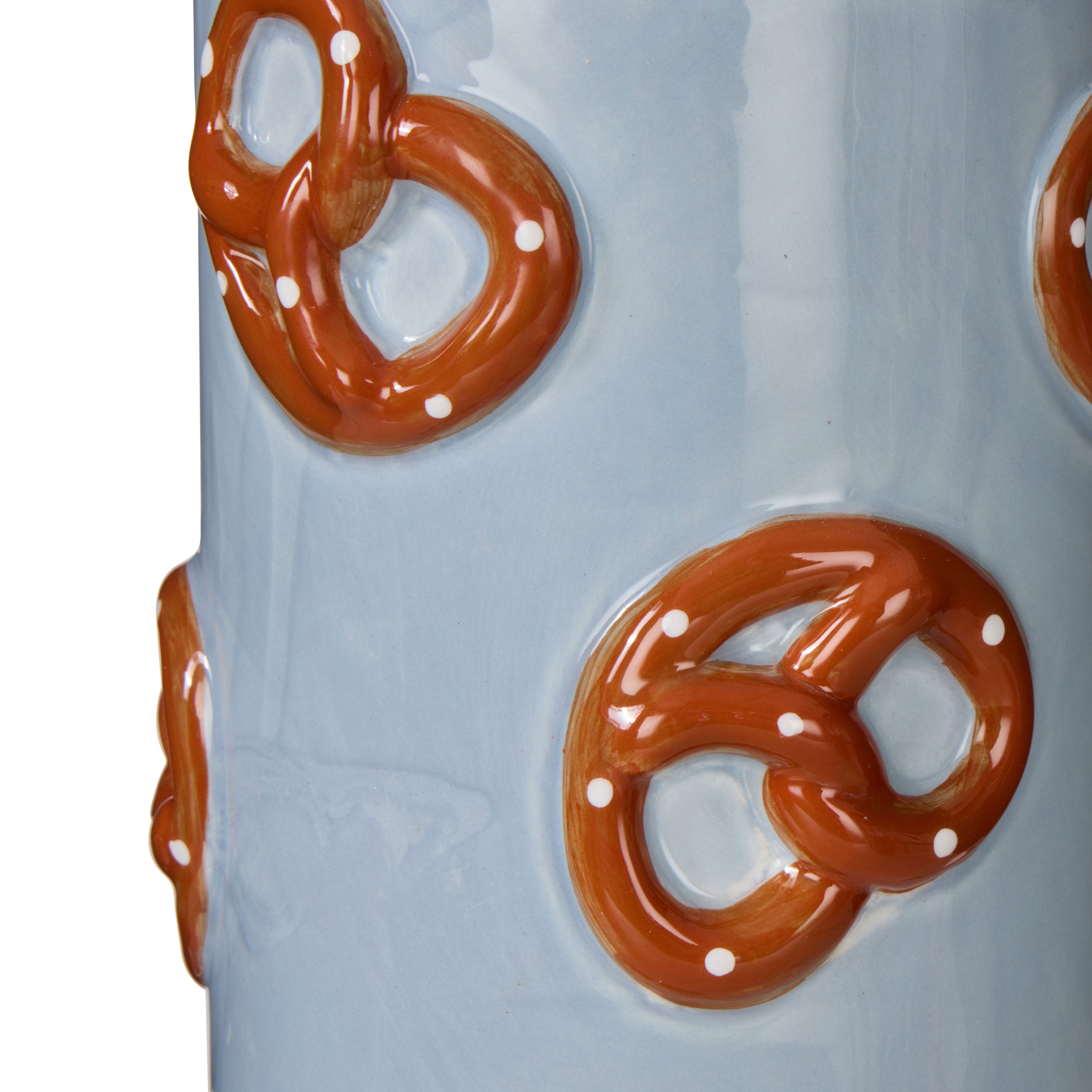 Emporium Pierre Pretzle Vase Blue & Brown