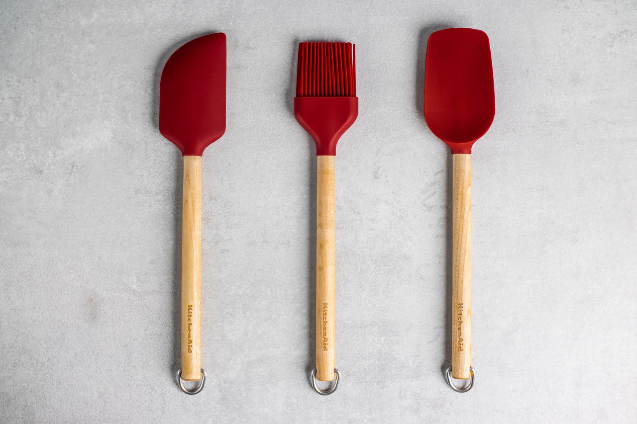 KitchenAid Birchwood Pastry Brush (Empire Red)