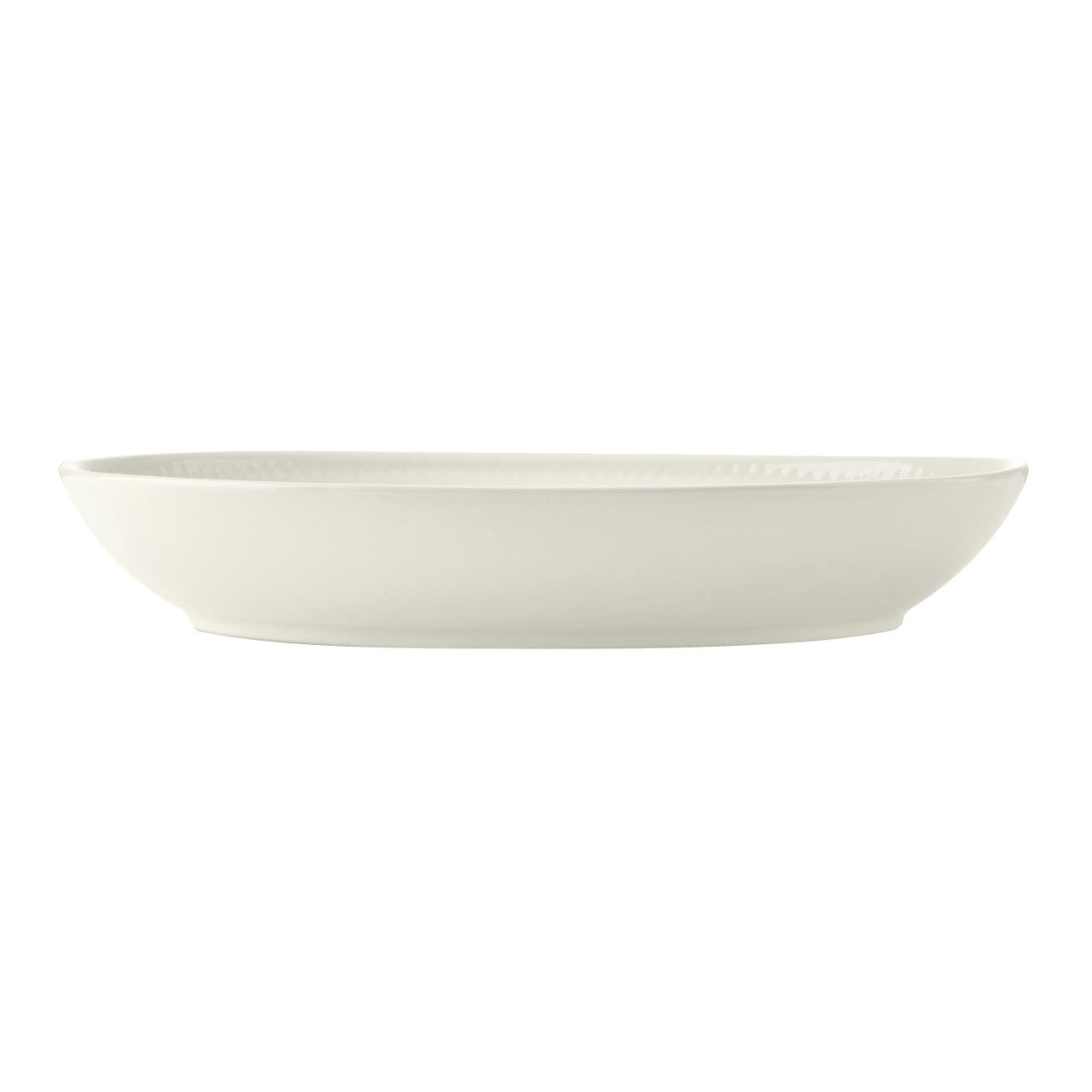 Mikasa Cranborne Stoneware Oval Serving Bowl 30.5cm (Cream)