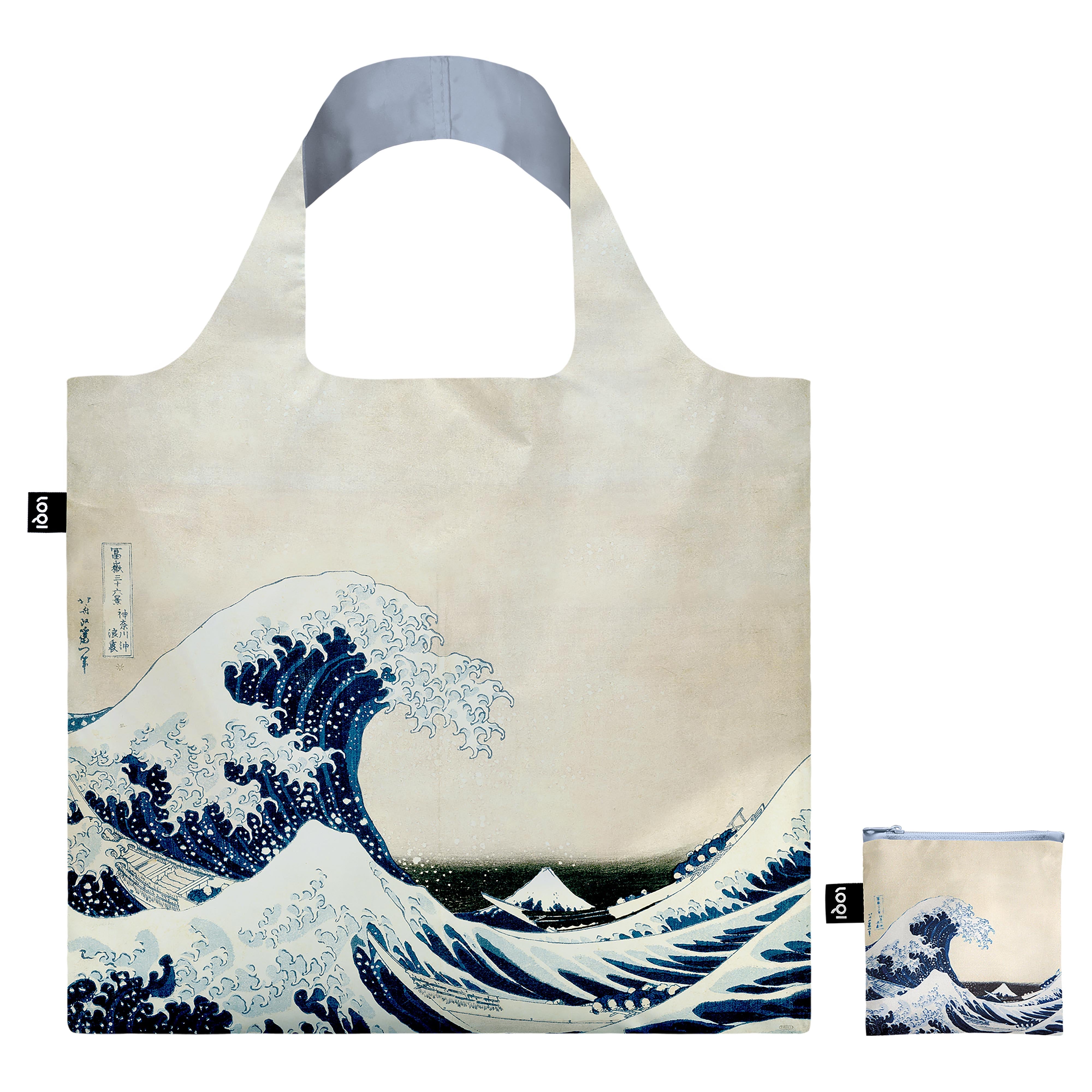 LOQI Katsushika Hokusai The Great Wave Tote Bag