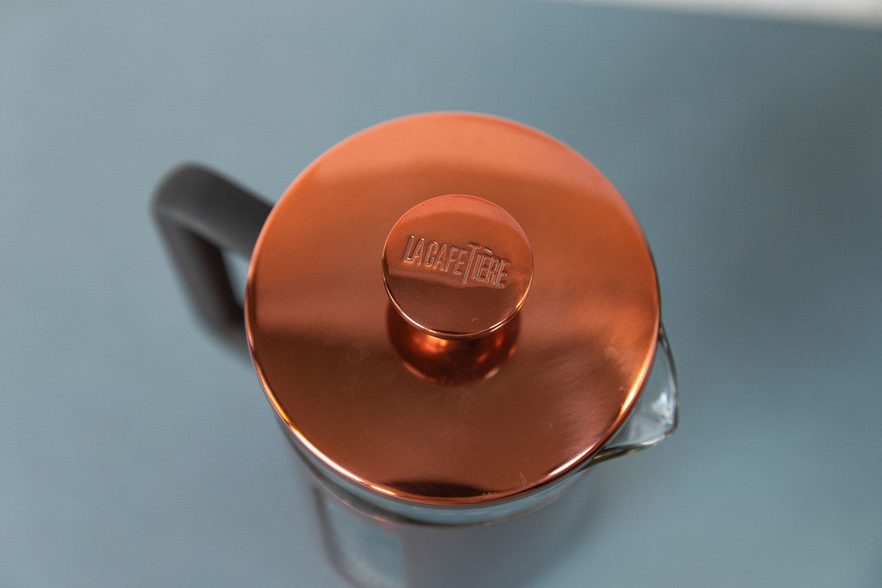 La Cafetière Pisa Stainless Steel Cafetière 8 Cup / 1L (Copper)