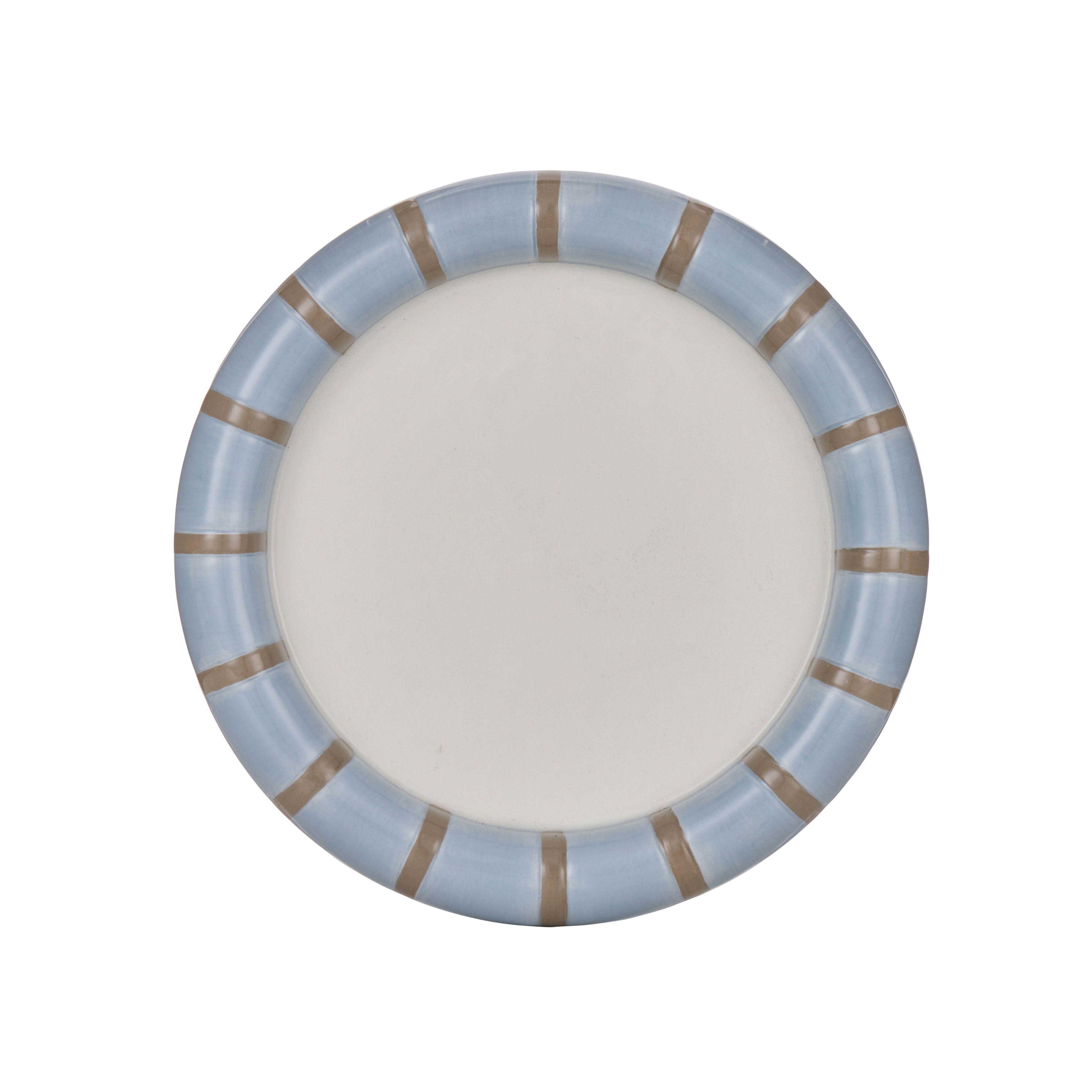 Emporium Astrid Stripe Dish Large Multi-Coloured