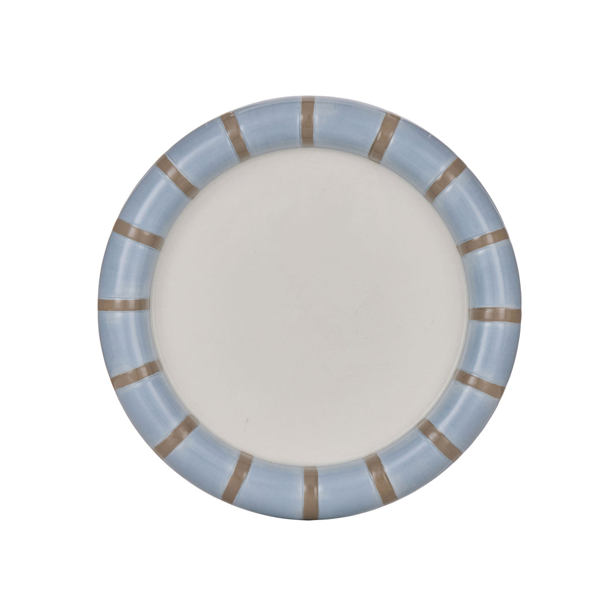 Emporium Astrid Stripe Dish Large Multi-Coloured