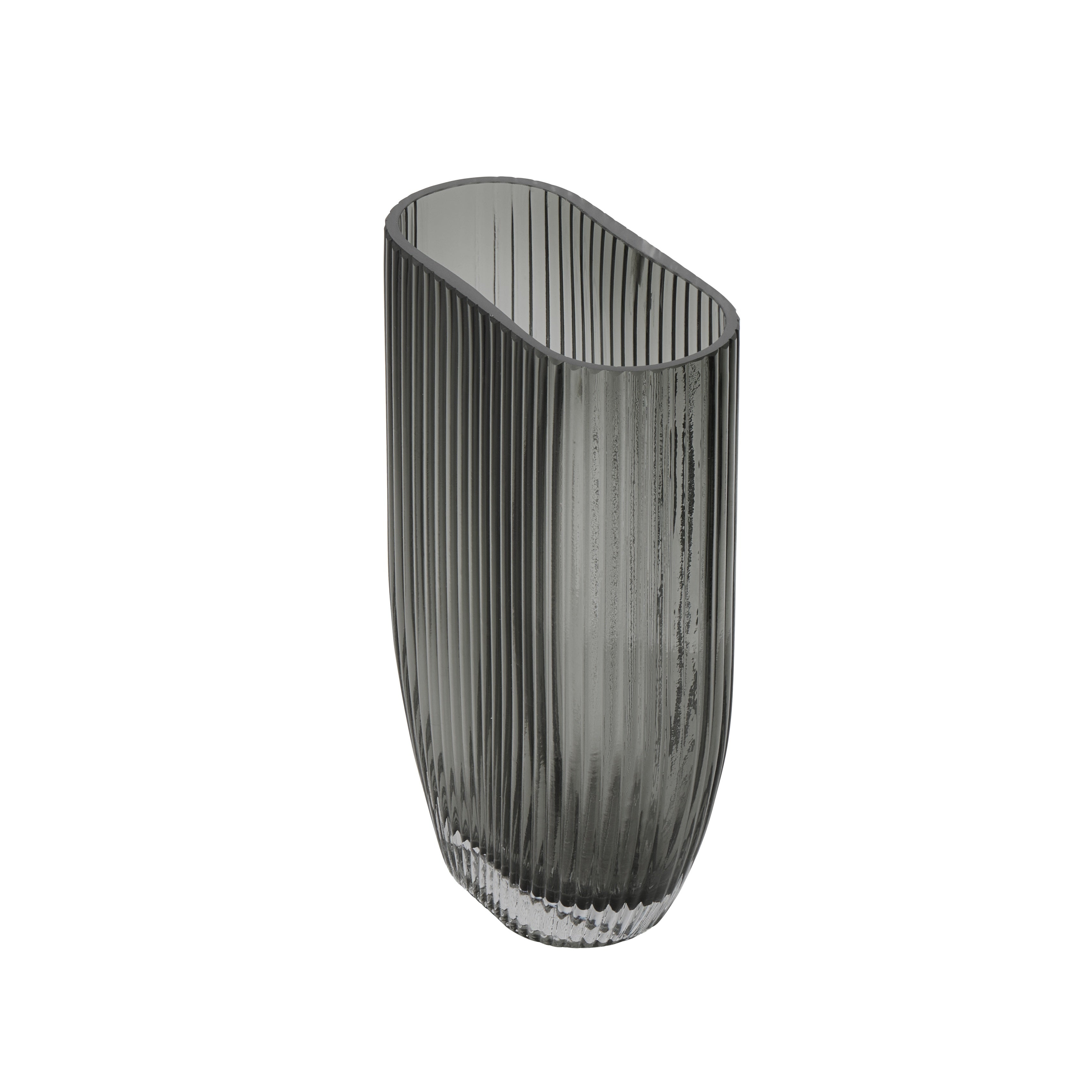 Rogue Thalia Vase Dark Grey 13 x 21cm