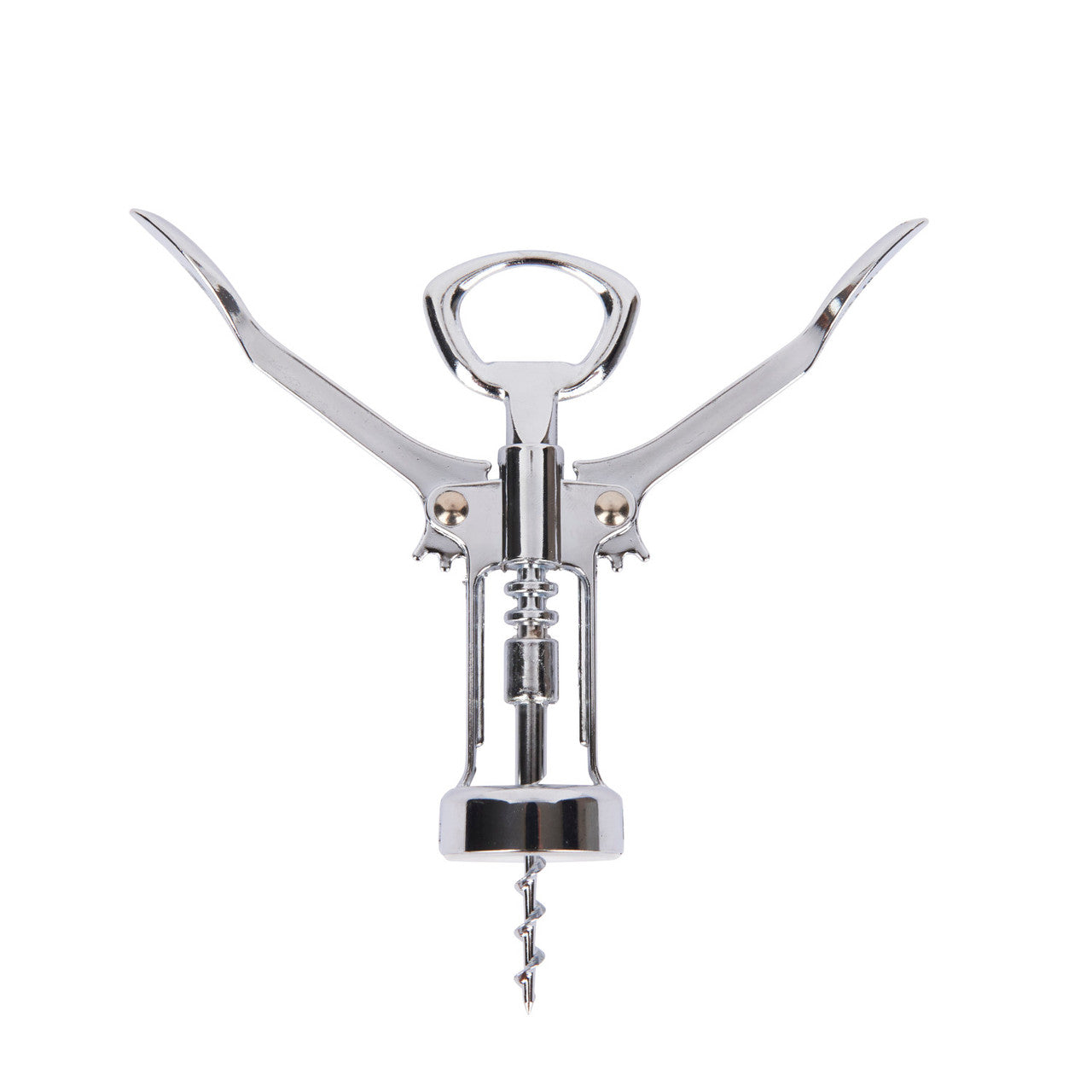BarCraft Double Handled Chrome Wing Corkscrew
