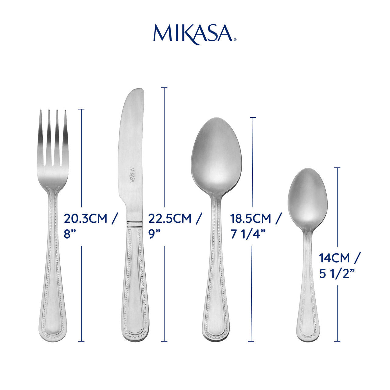 Mikasa Portobello Stainless Steel Cutlery Set 16 Piece