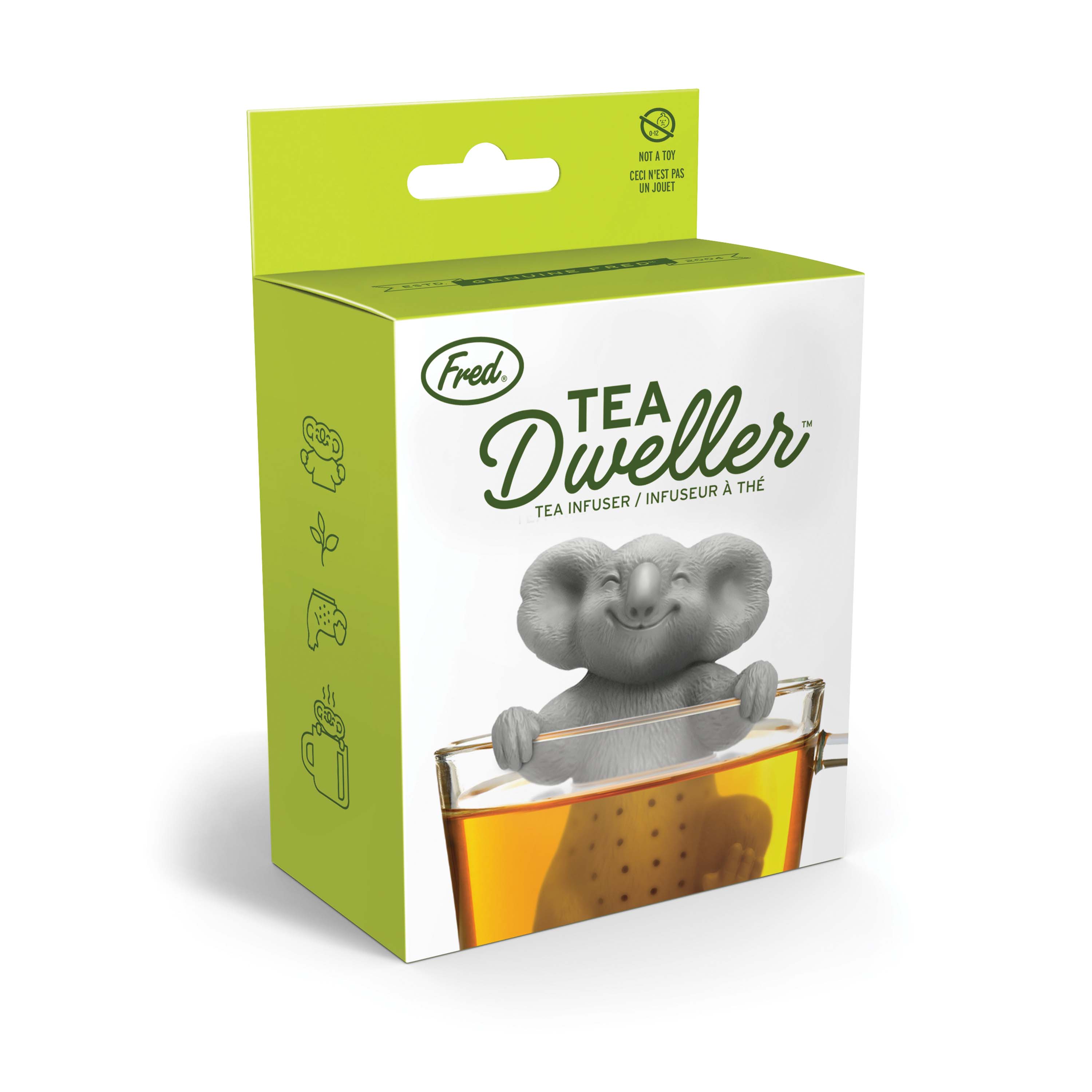 Fred Tea-Dweller Koala Tea Infuser Grey