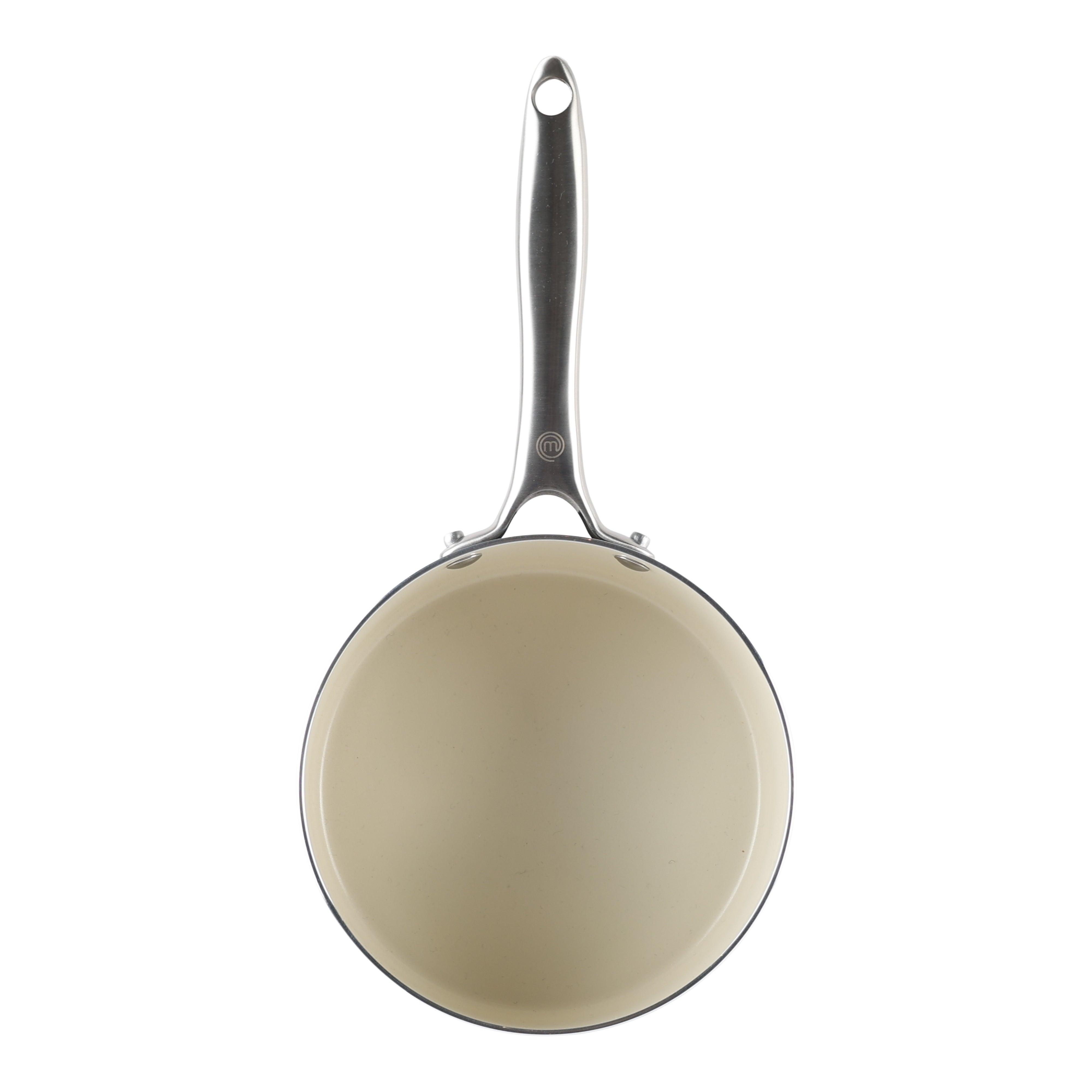 MasterChef Sage Elementa Saucepan with Lid 20cm Sage & Cream
